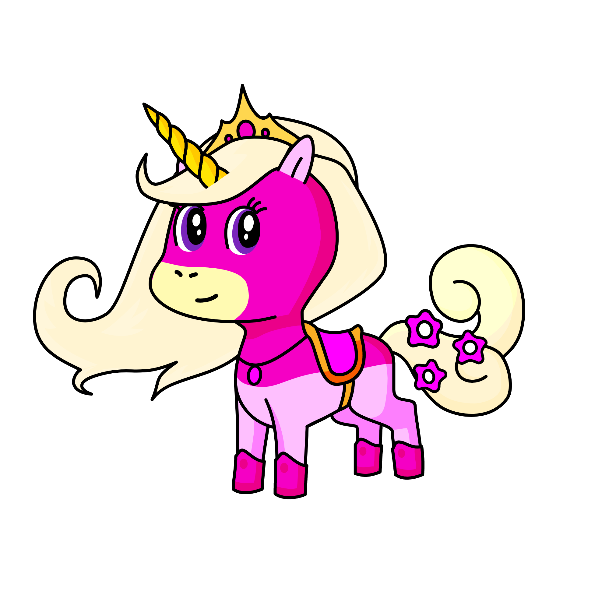 Princess Ellie, the unicorn