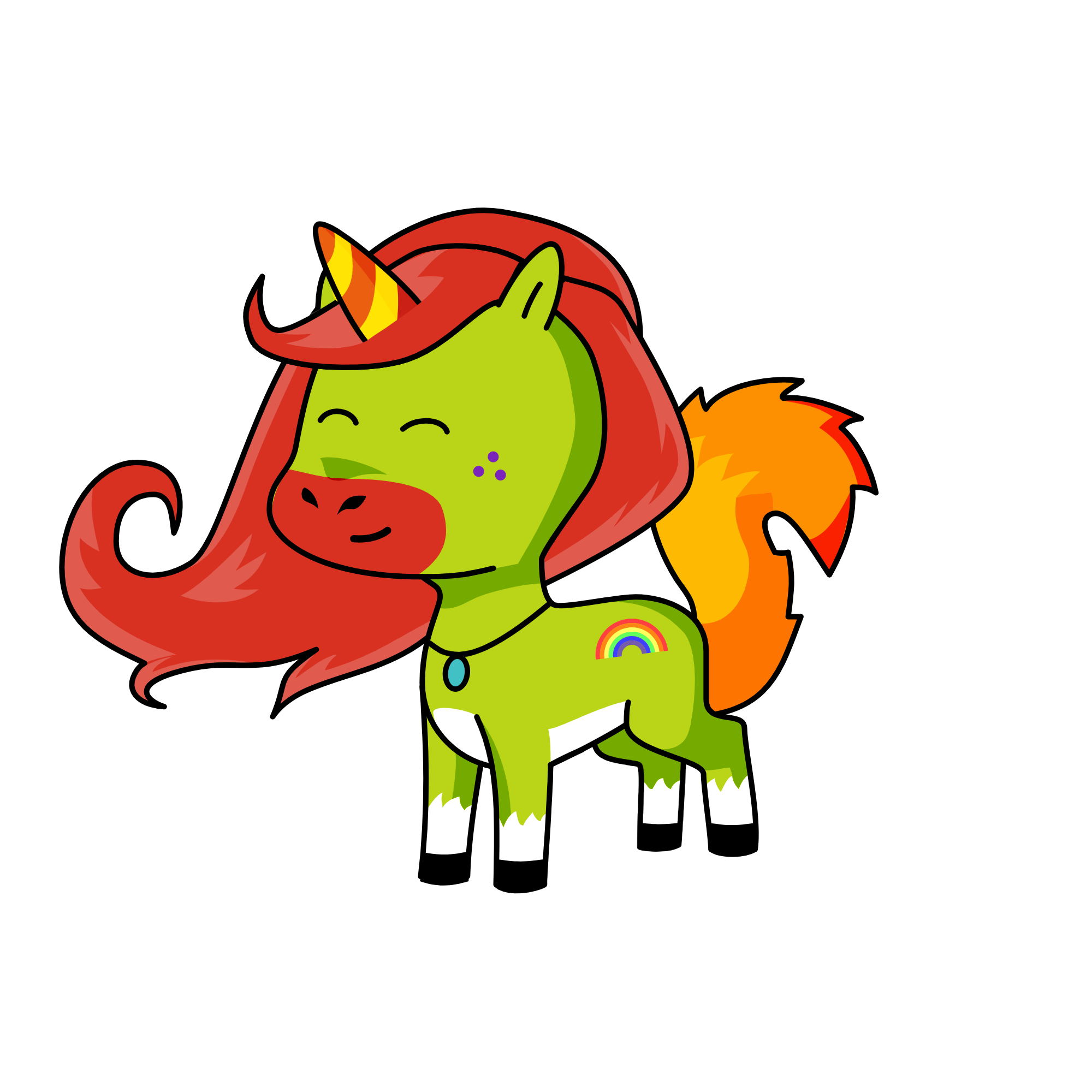 where are da wings, the unicorn