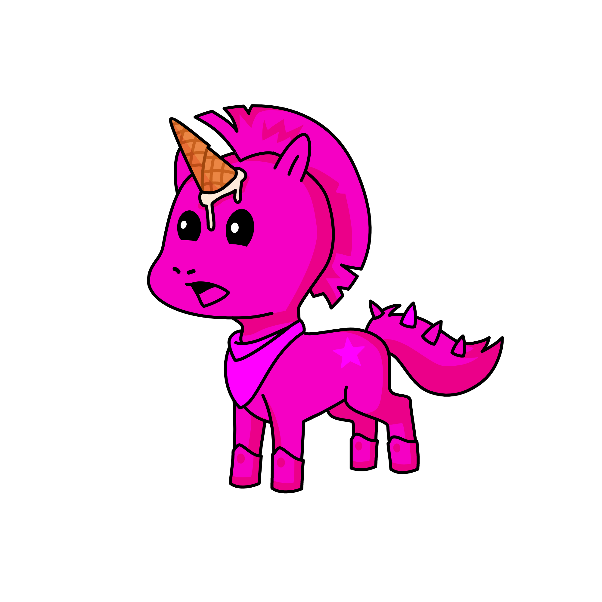 pinky pie, the unicorn