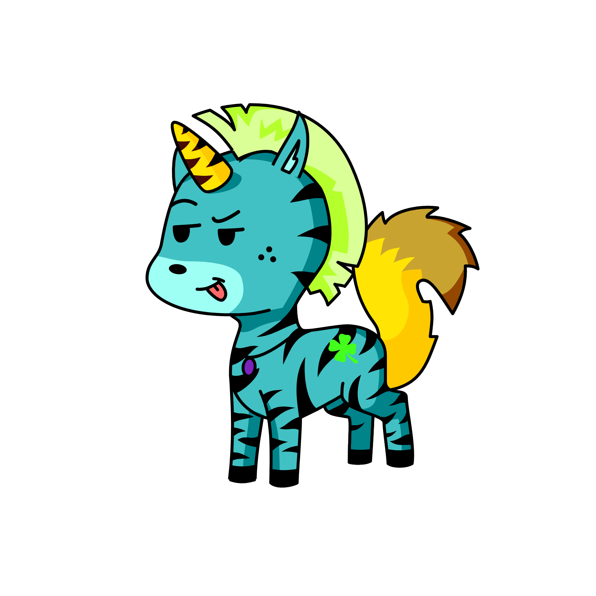 Rocky, the unicorn