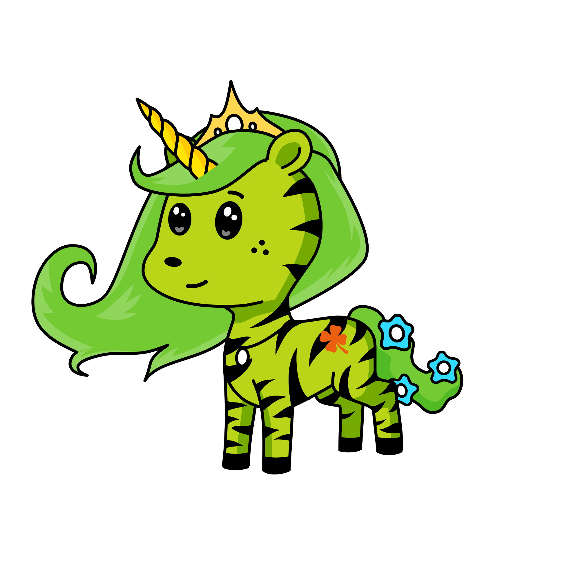 Lenna, the unicorn