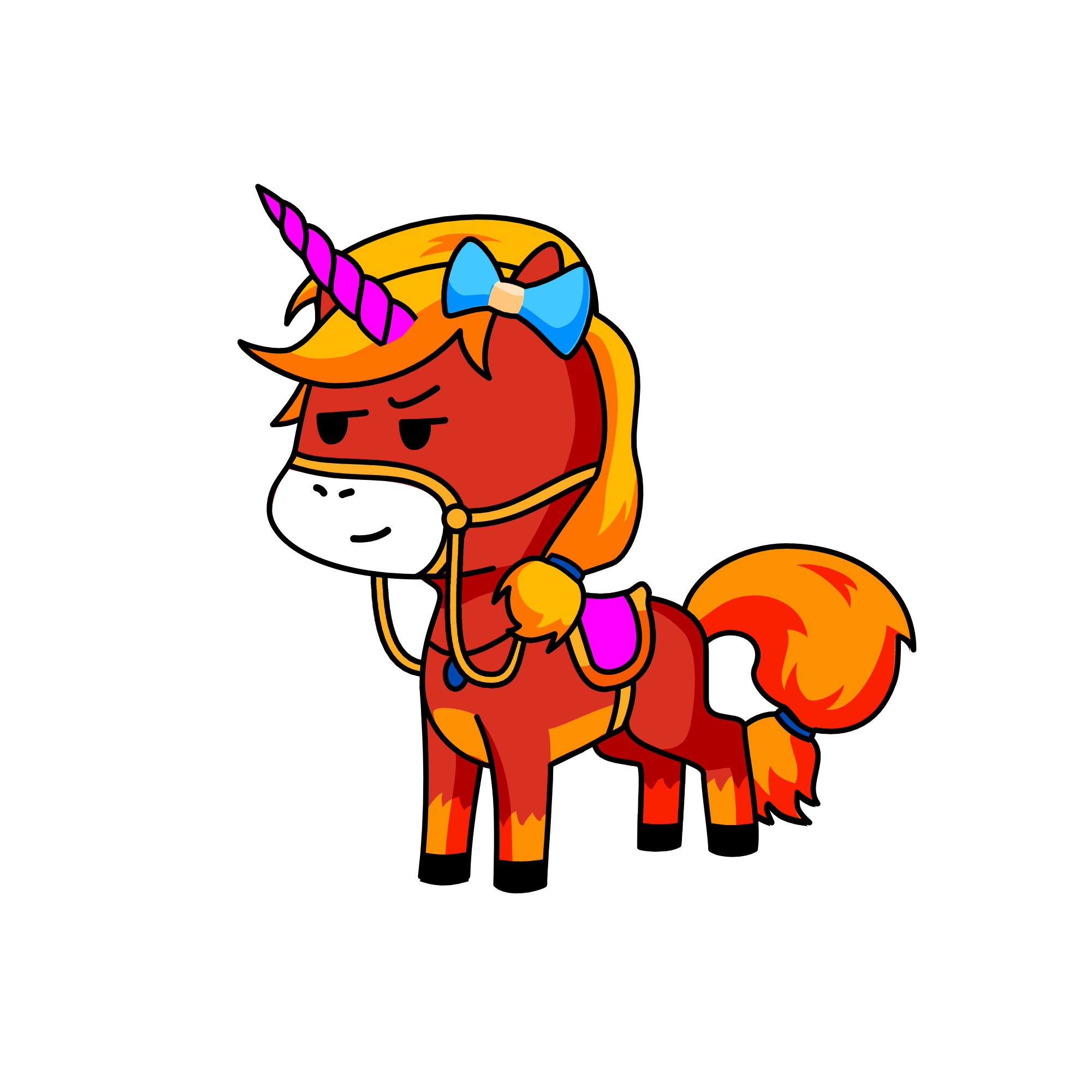 Cutie, the unicorn