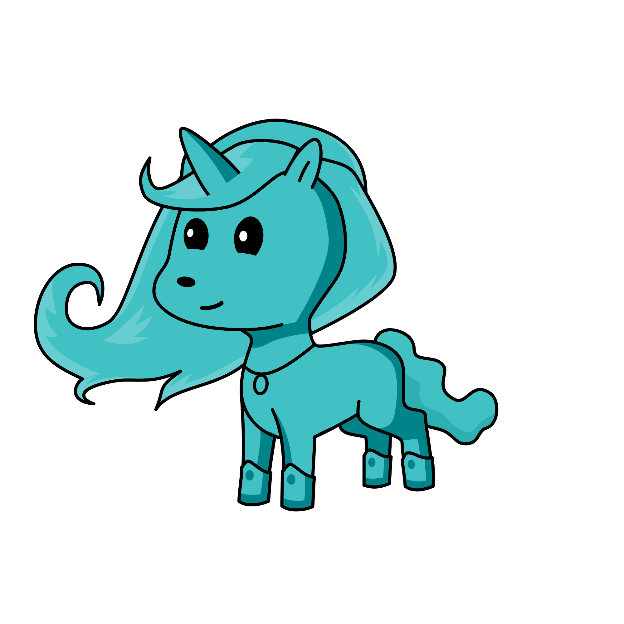 PuPu, the unicorn