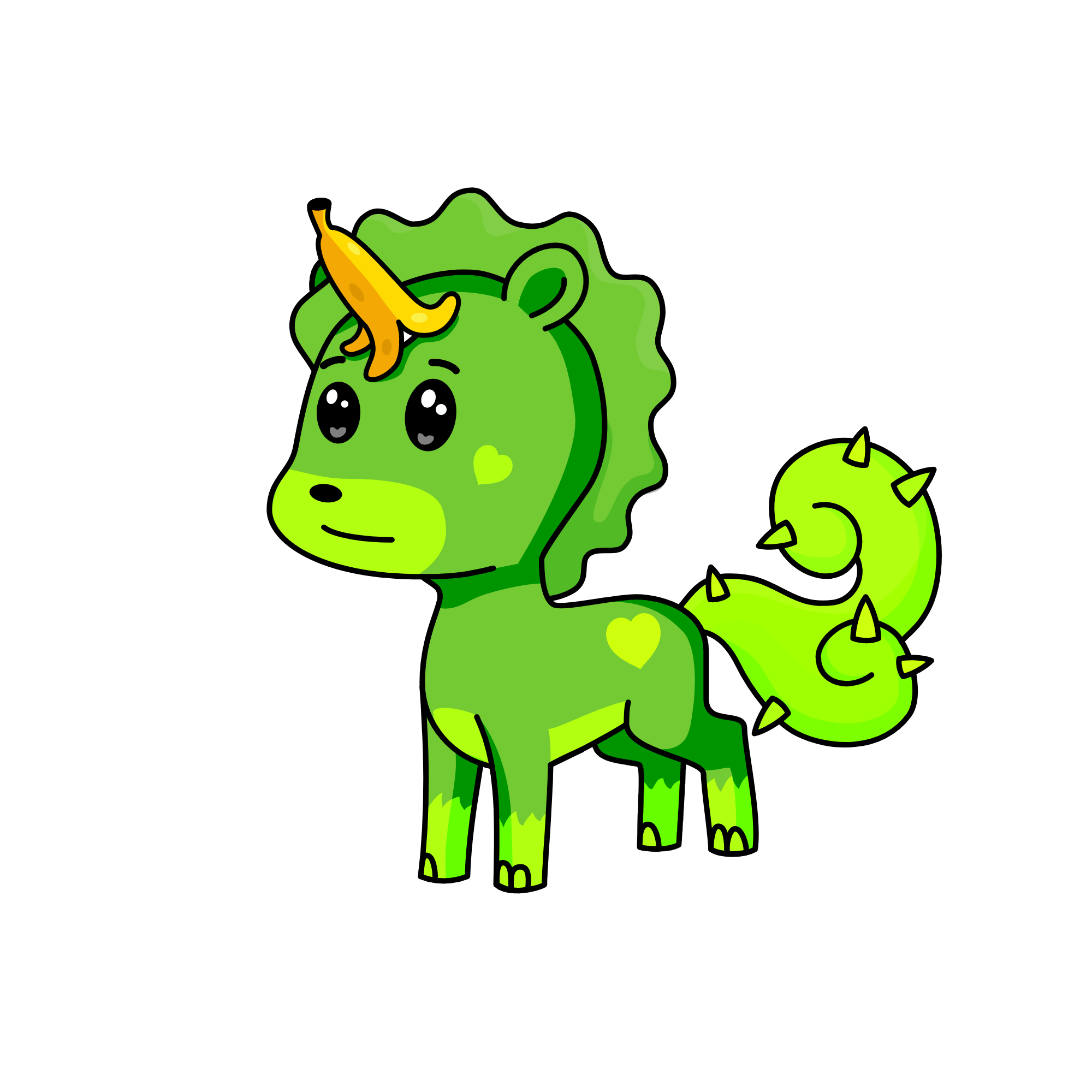 Greb, the unicorn