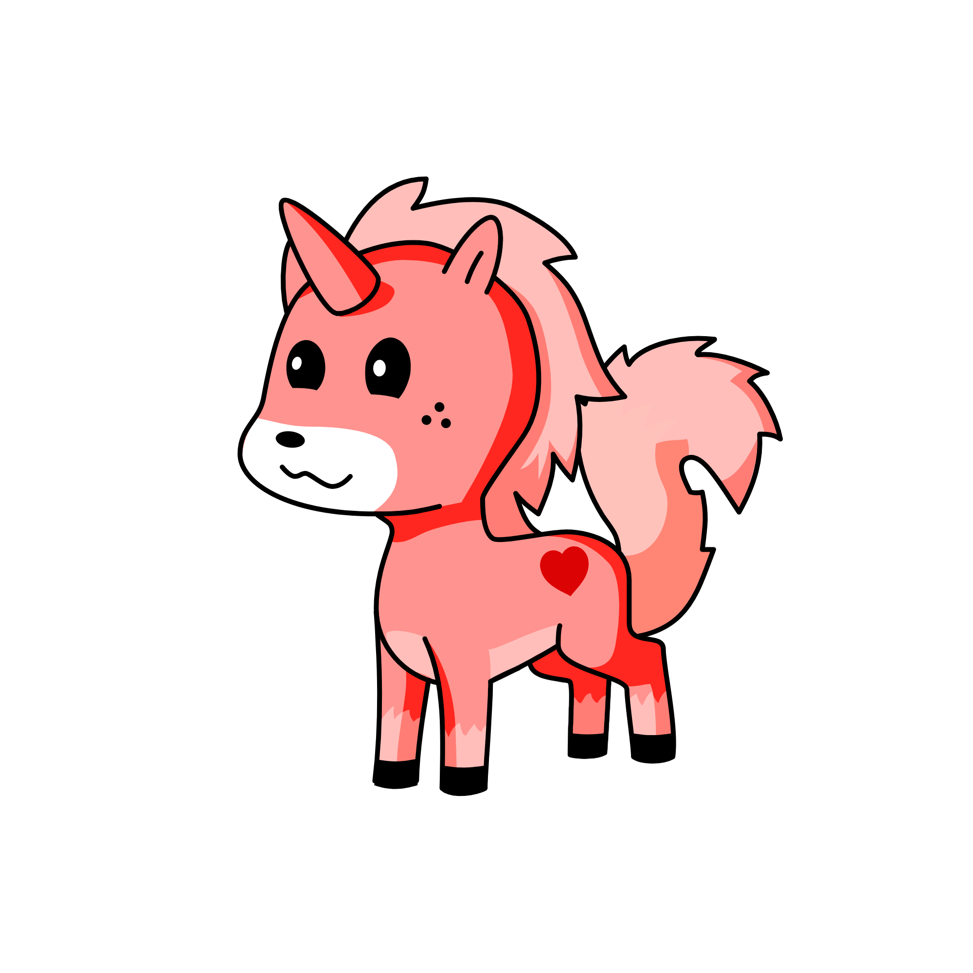 animal simlator ruby fox -Kawaii chan premium, the unicorn