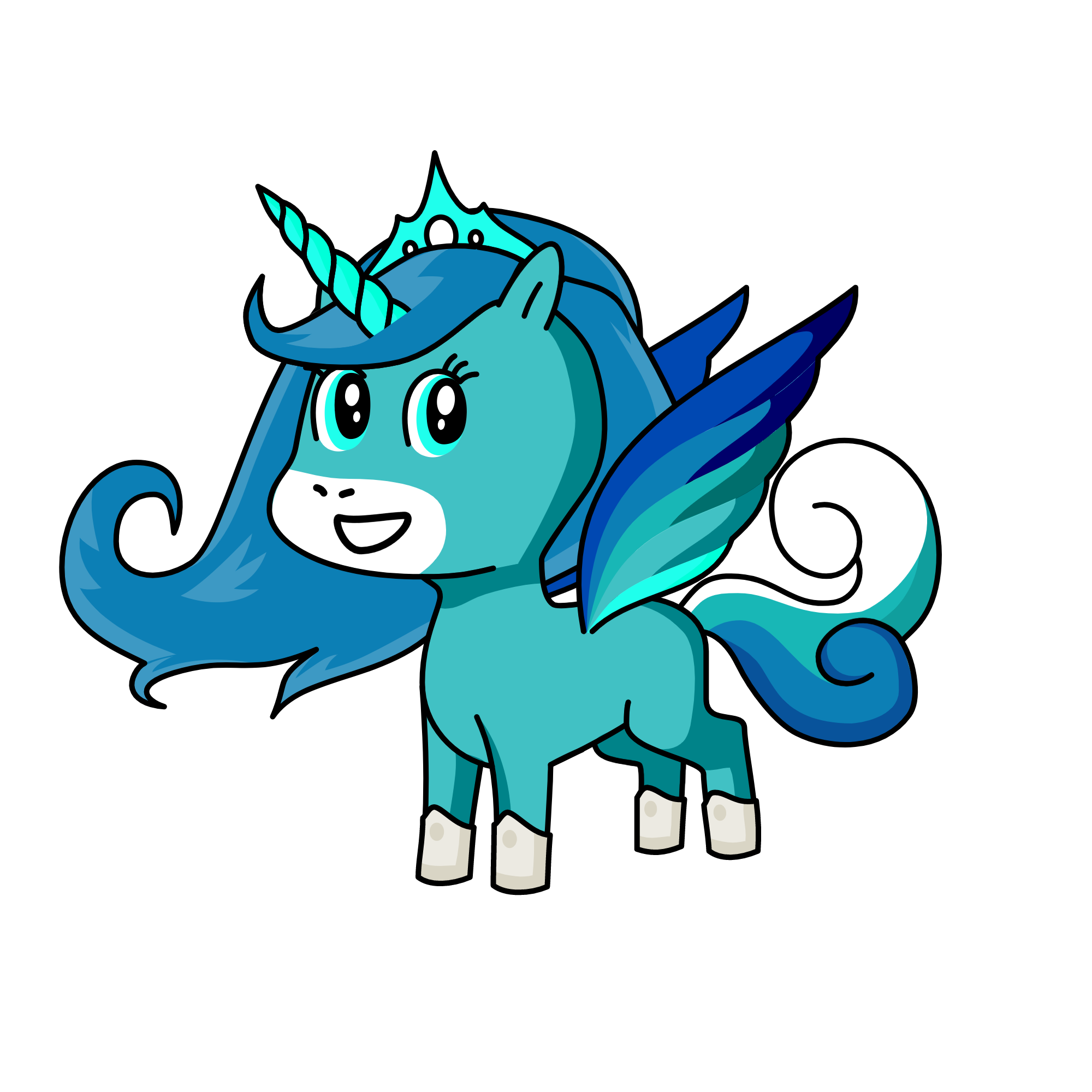 icy, the unicorn