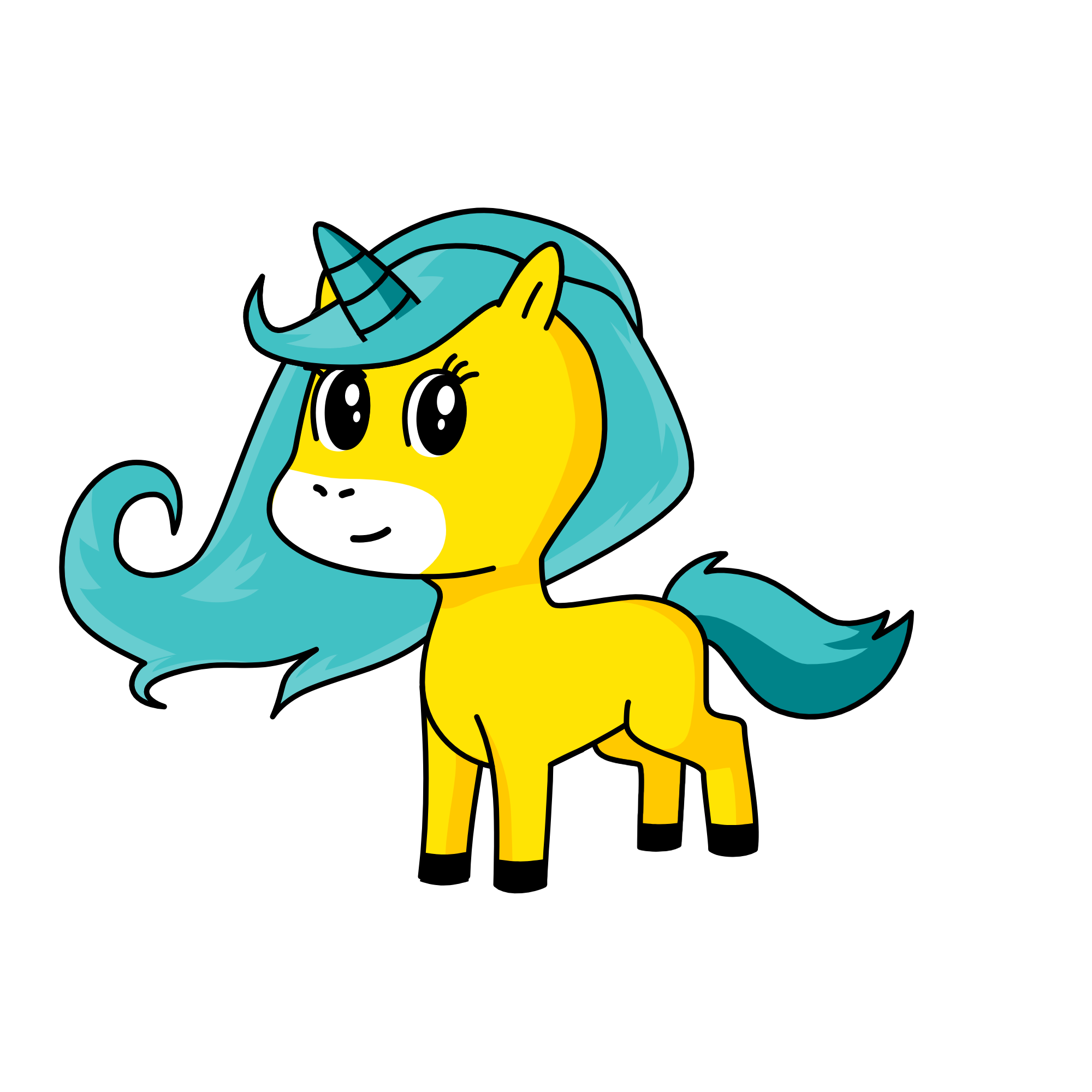 Adopt me Golden Unicorn, the unicorn