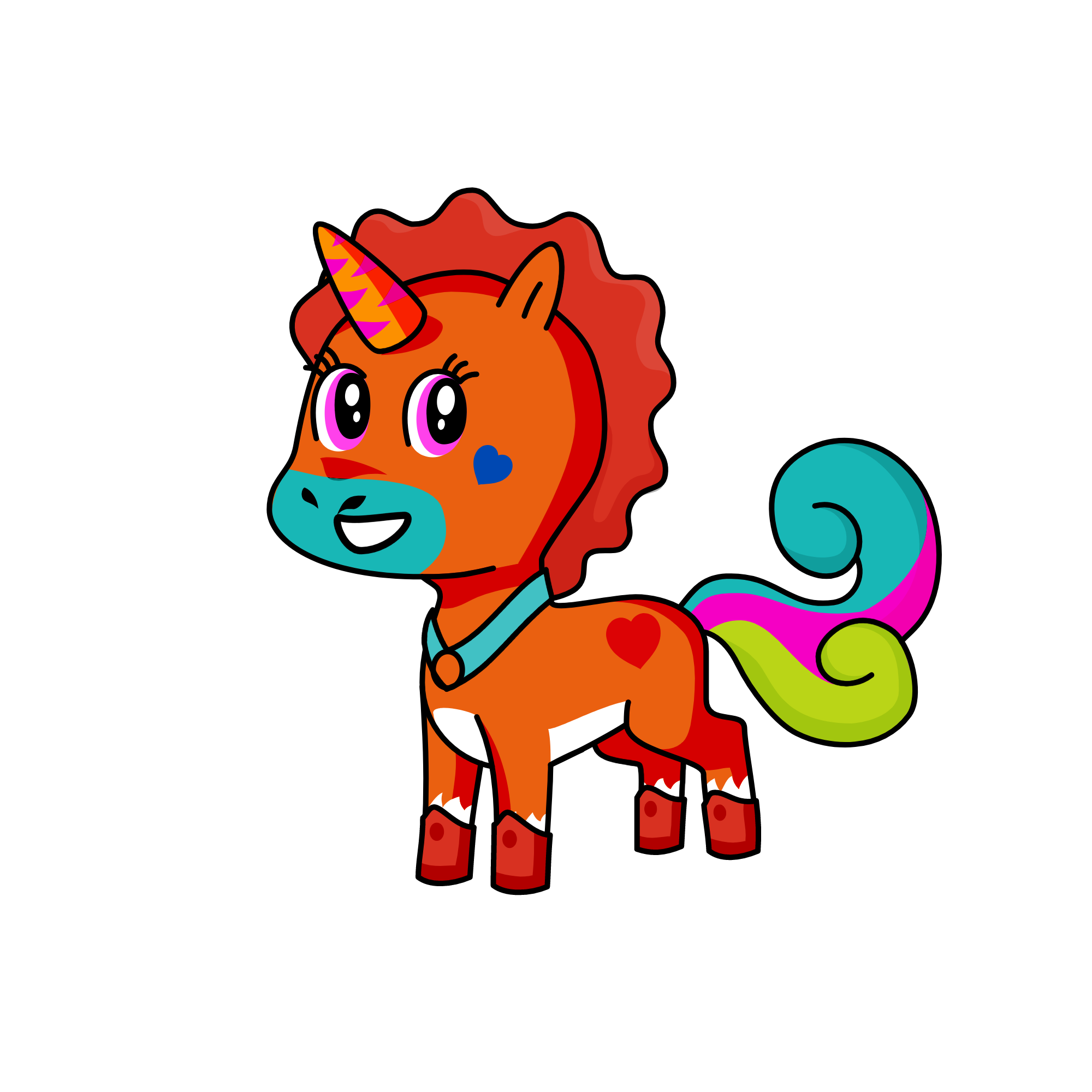 jj, the unicorn