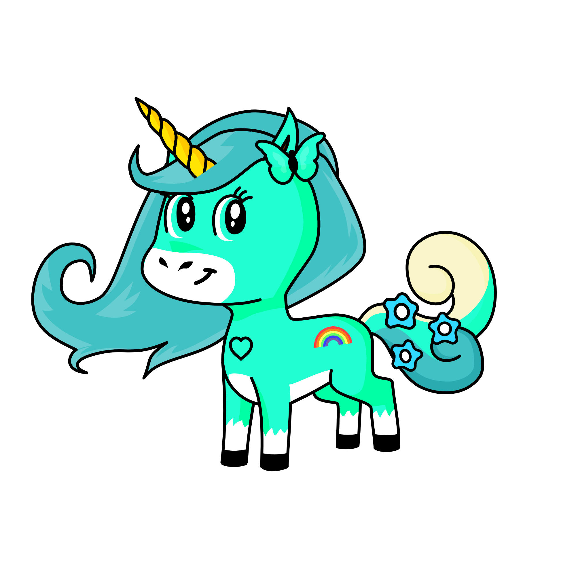 icy, the unicorn
