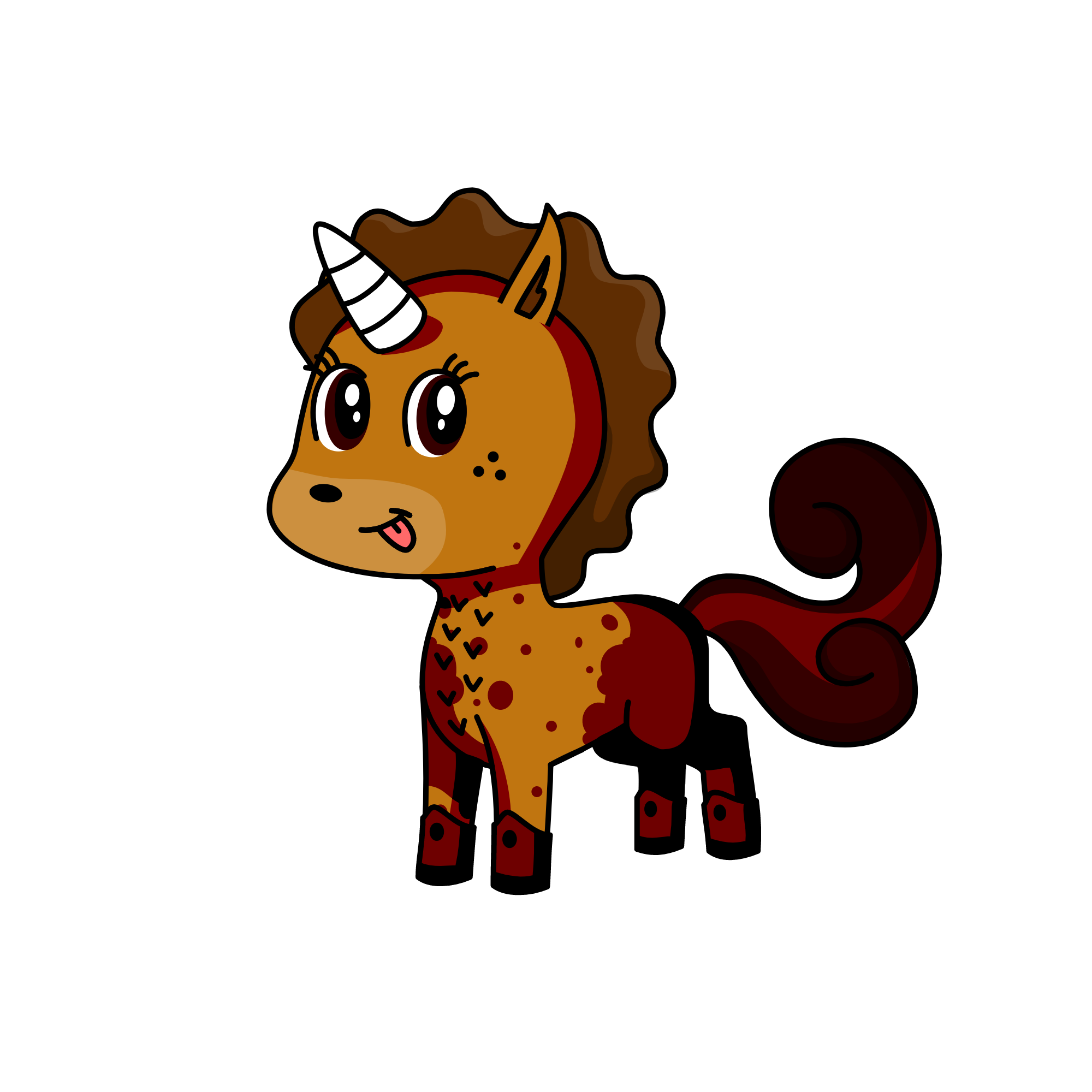 browniee, the unicorn