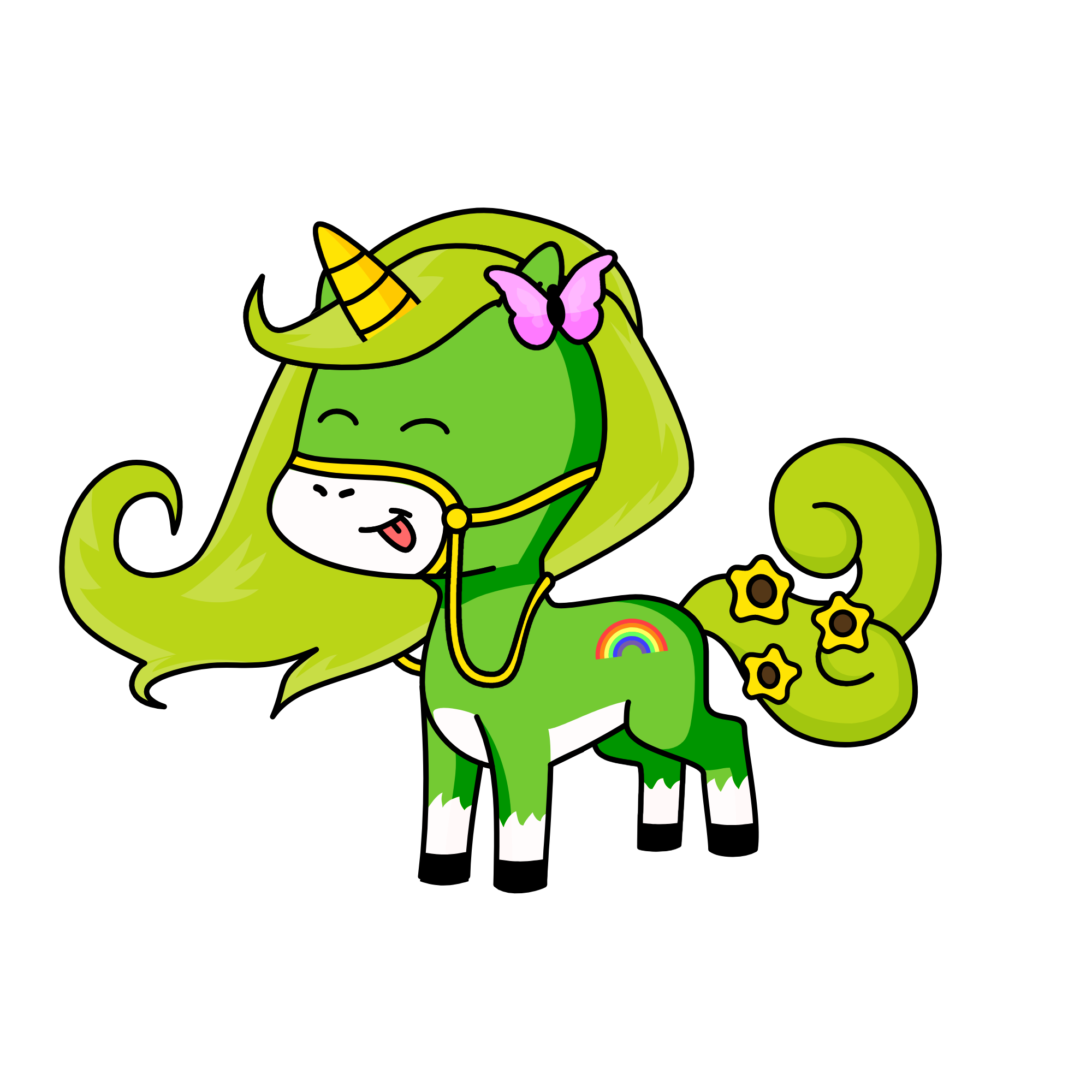 Floresta, the unicorn