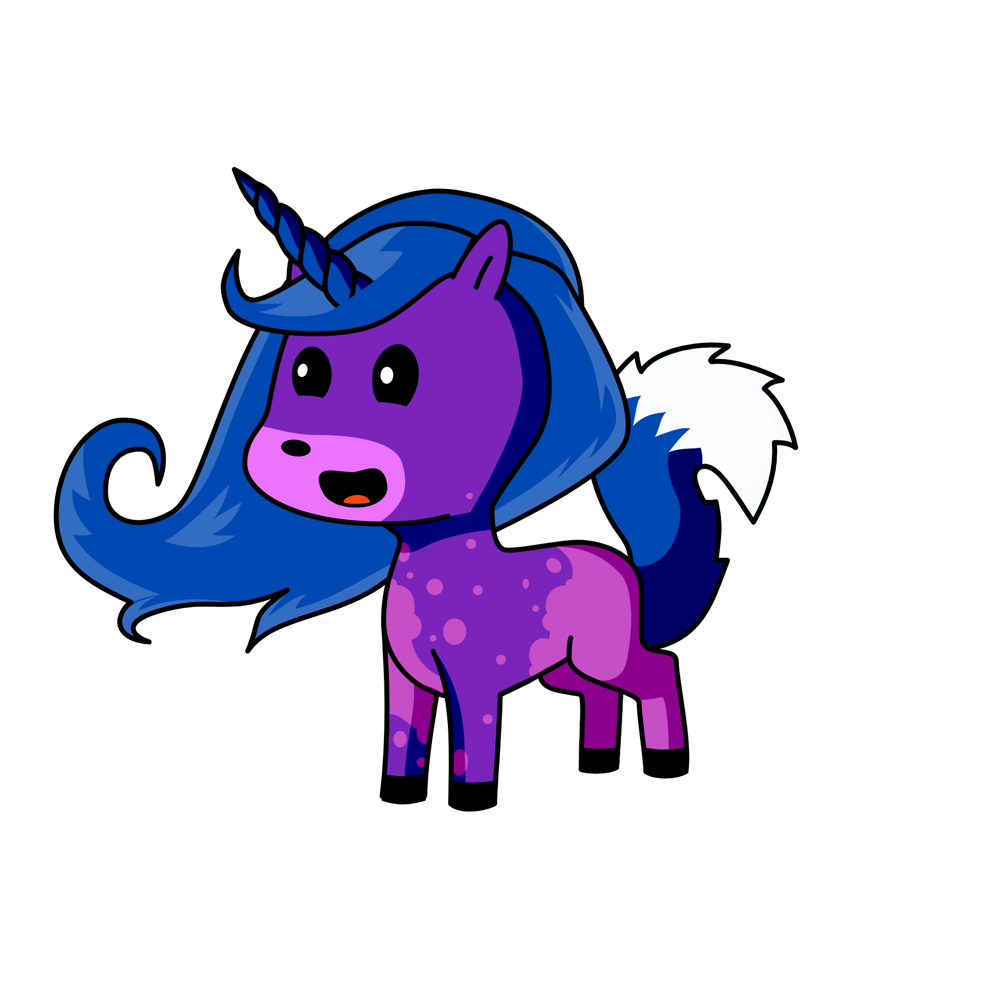 moon, the unicorn