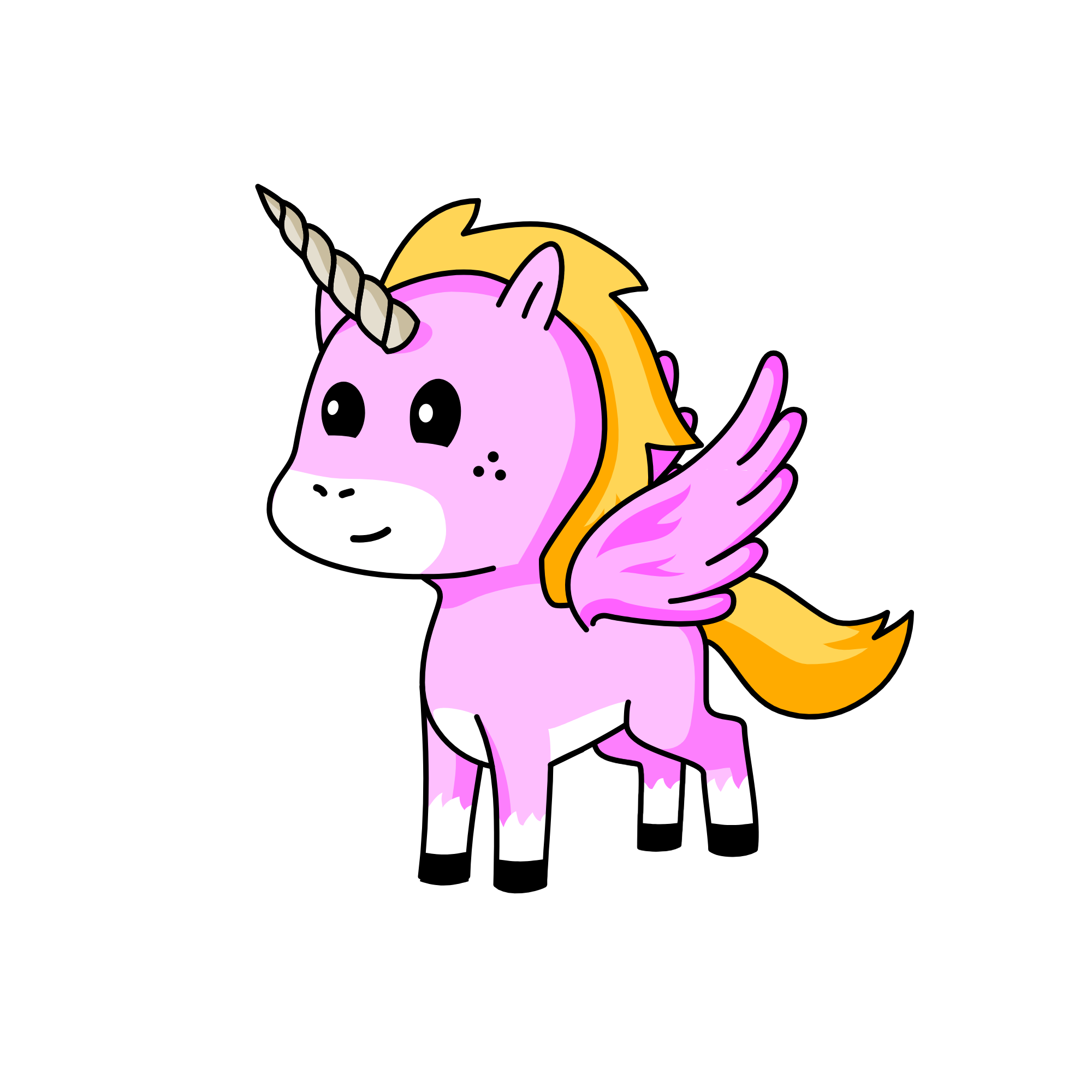 Milly, the unicorn