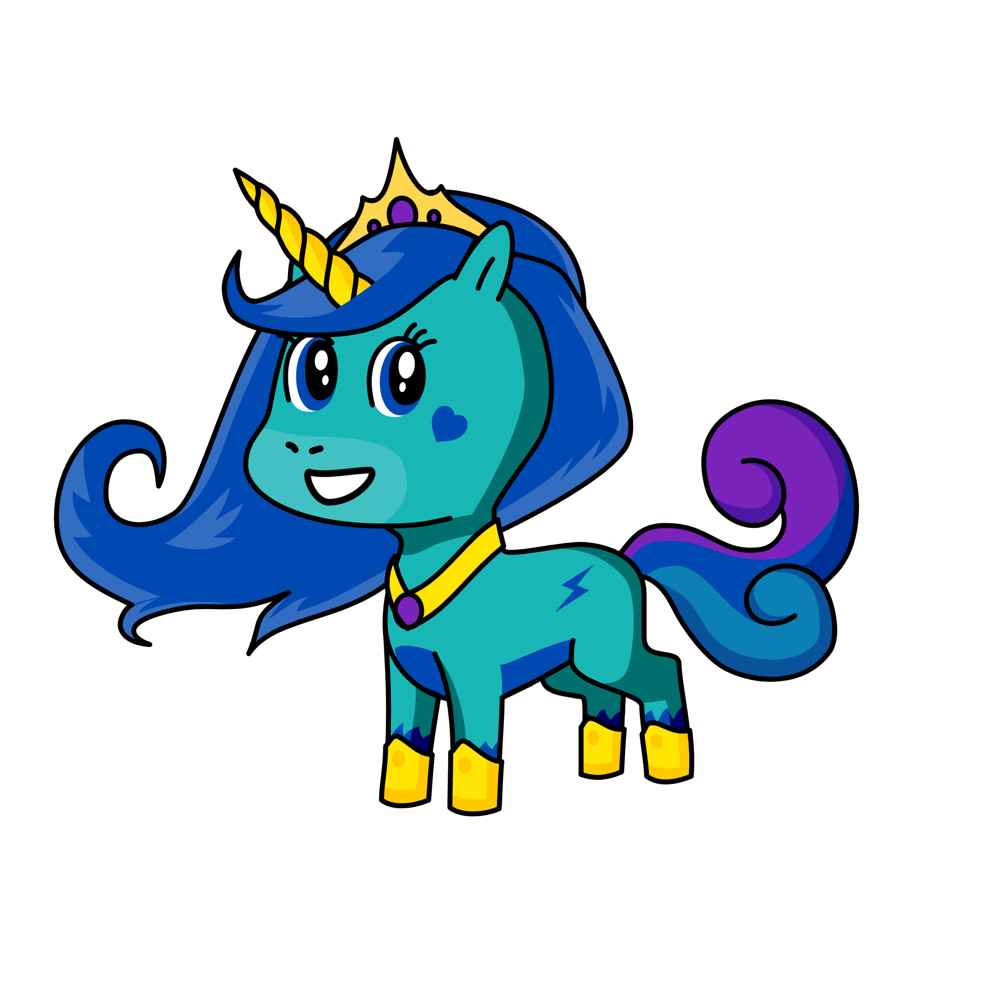 mysty, the unicorn