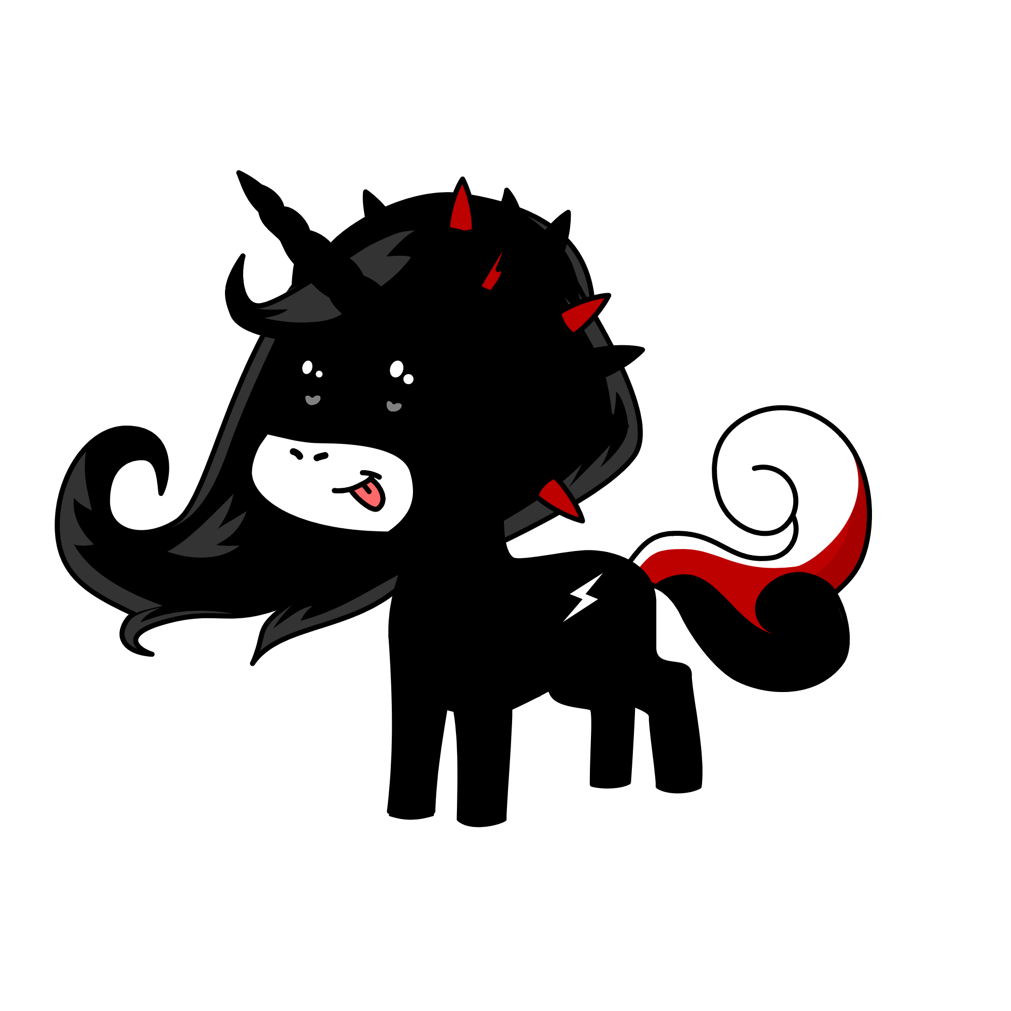 Moon light , the unicorn