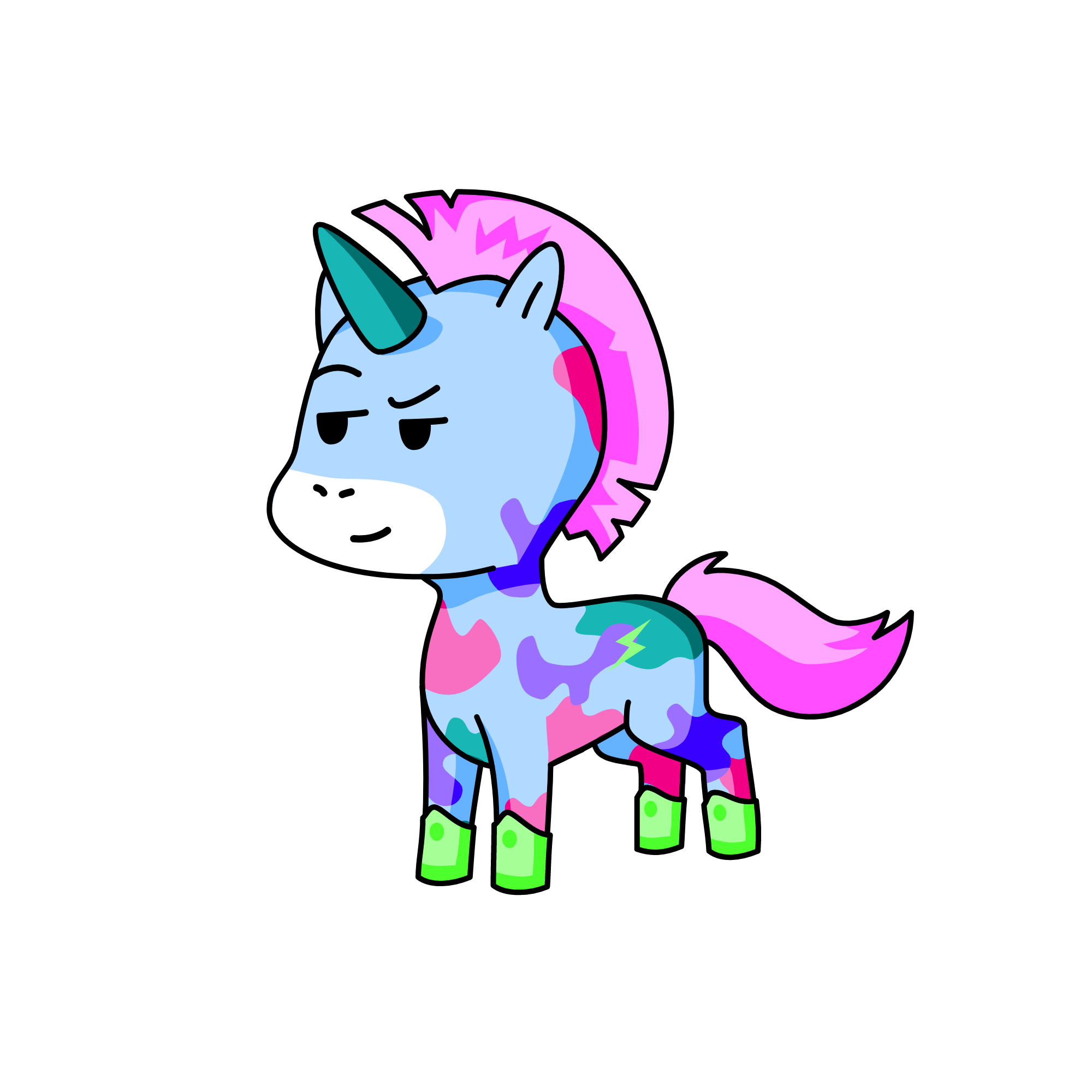 oop, the unicorn