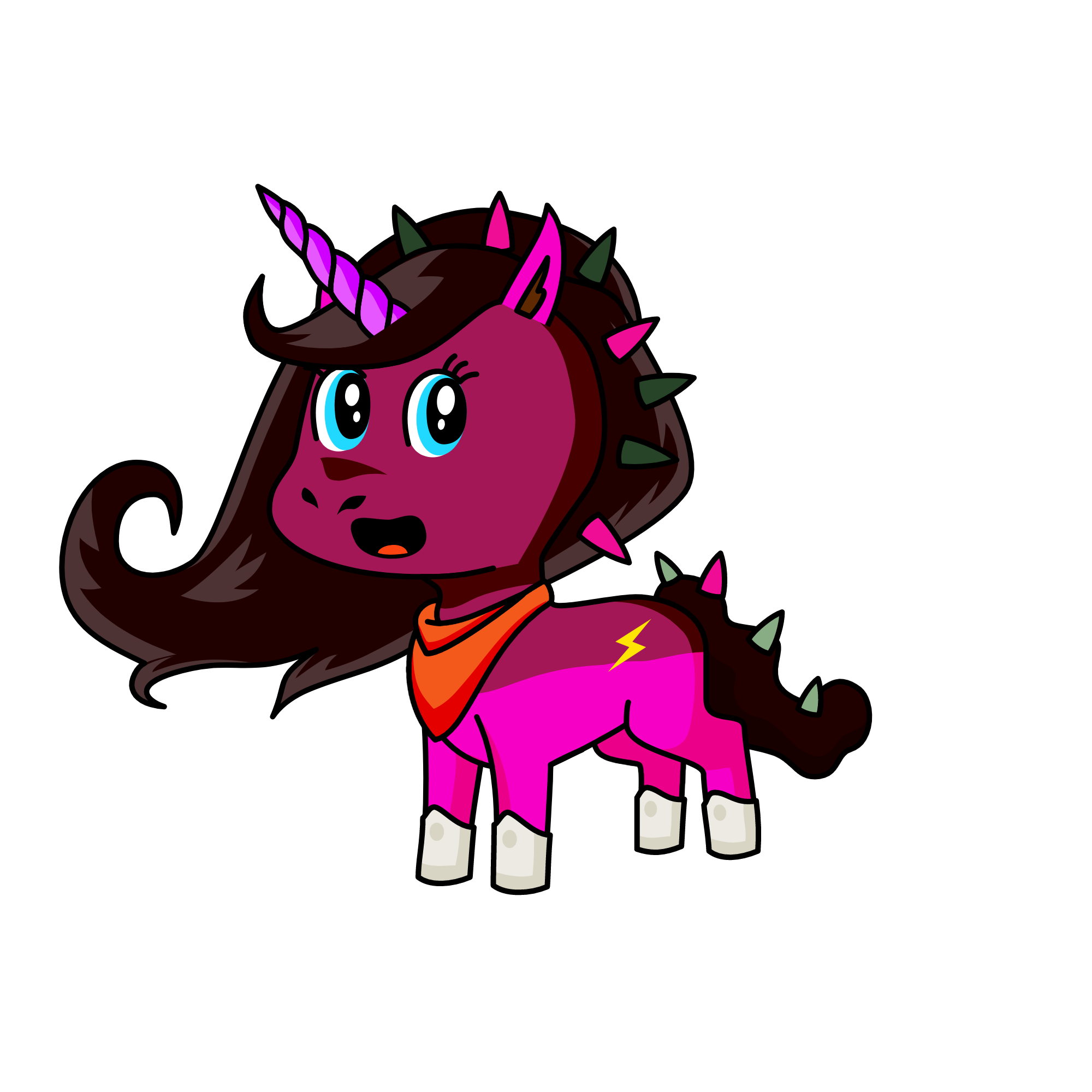 lorette rebeleheart, the unicorn
