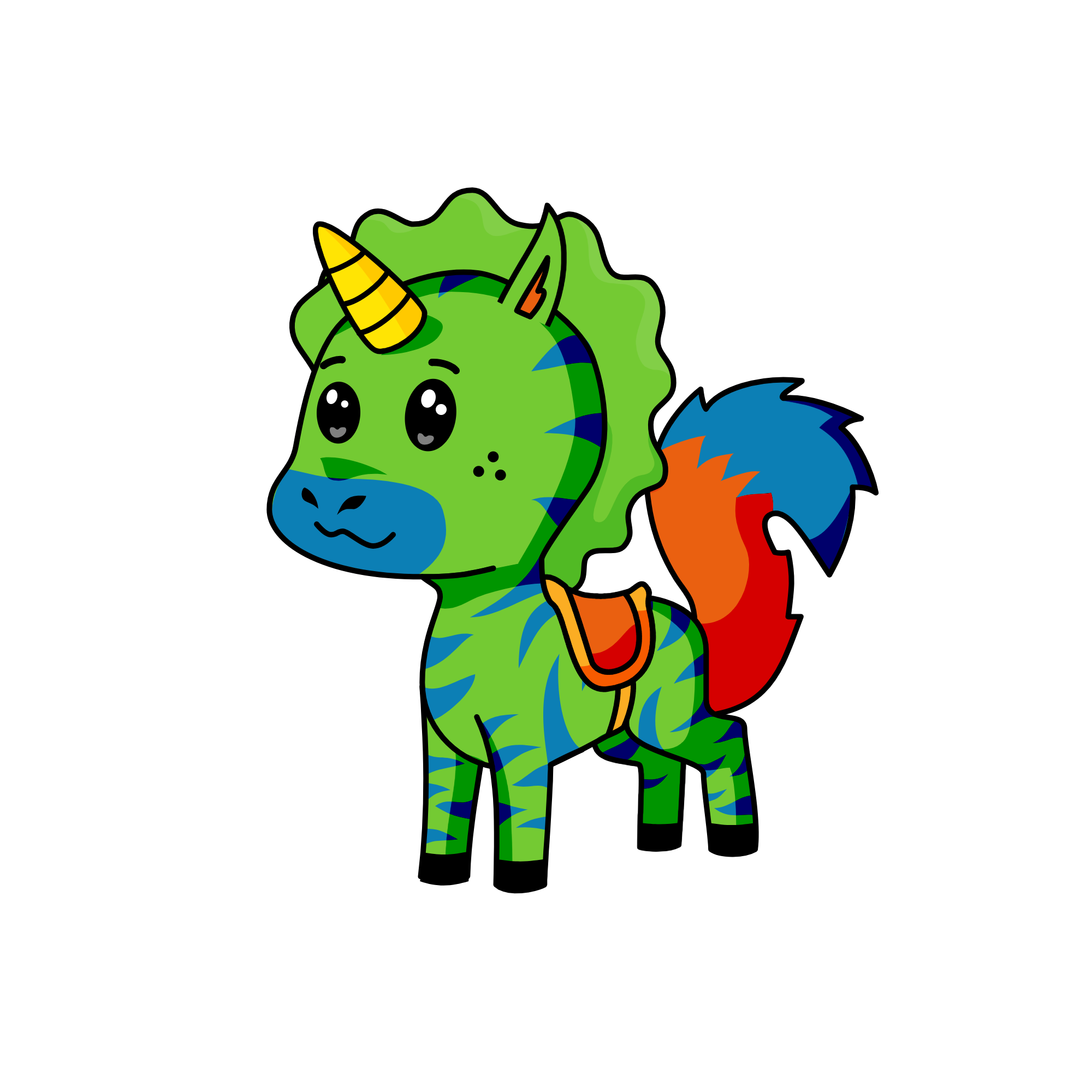 I love to poop from mimi, the unicorn
