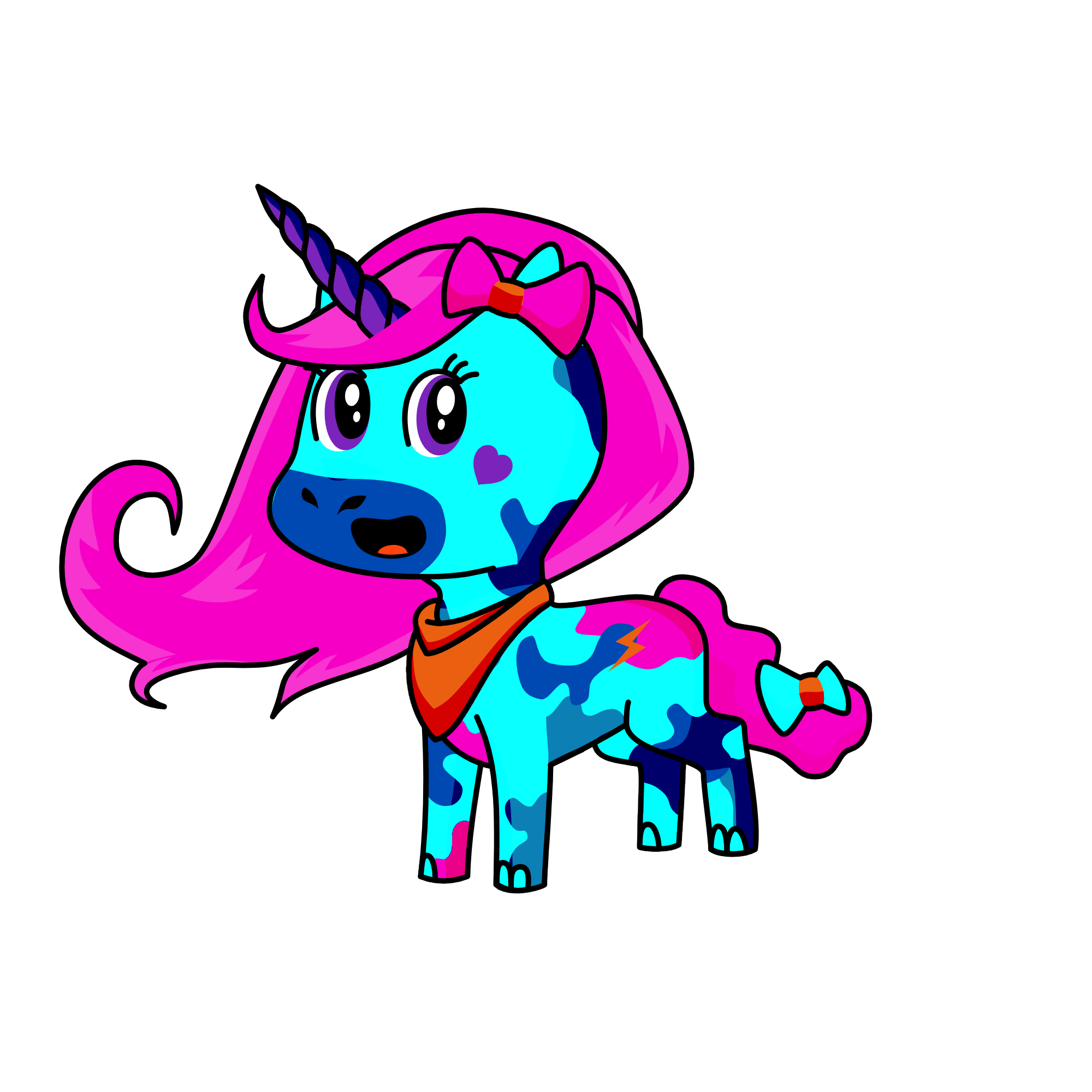 Sable, the unicorn