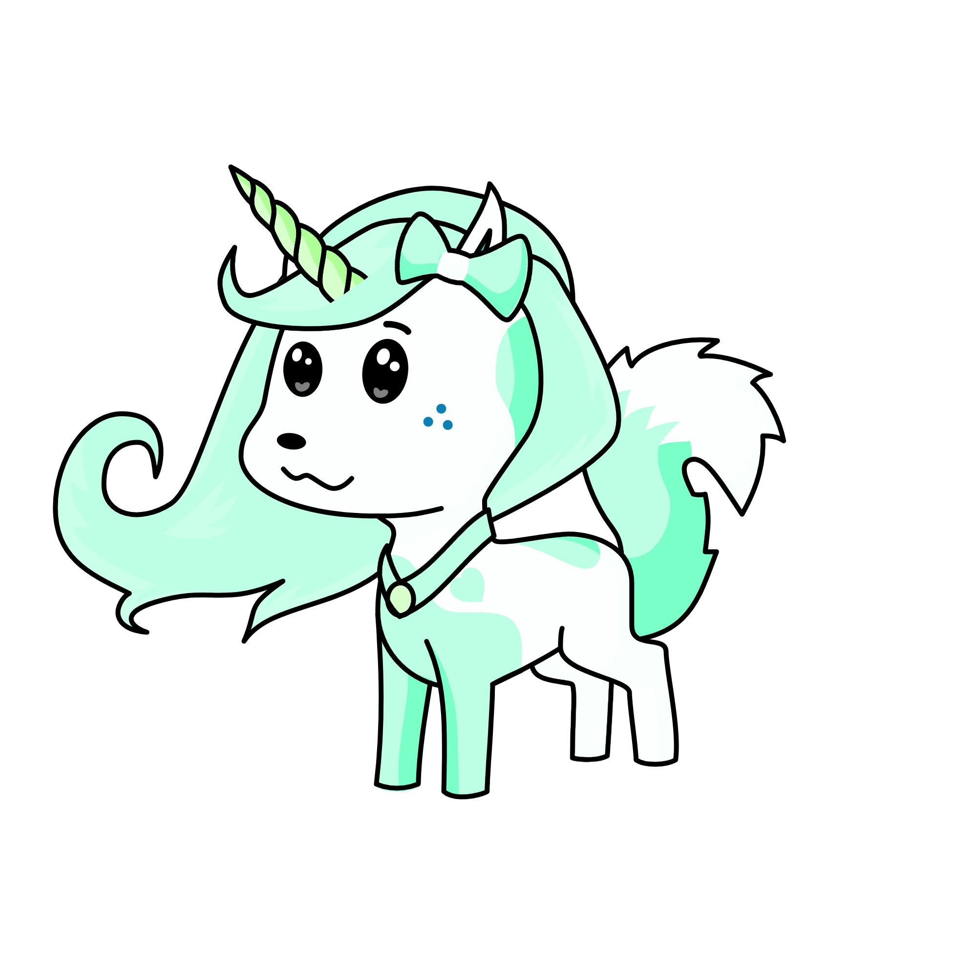 #arcticfoxunicorn, the unicorn