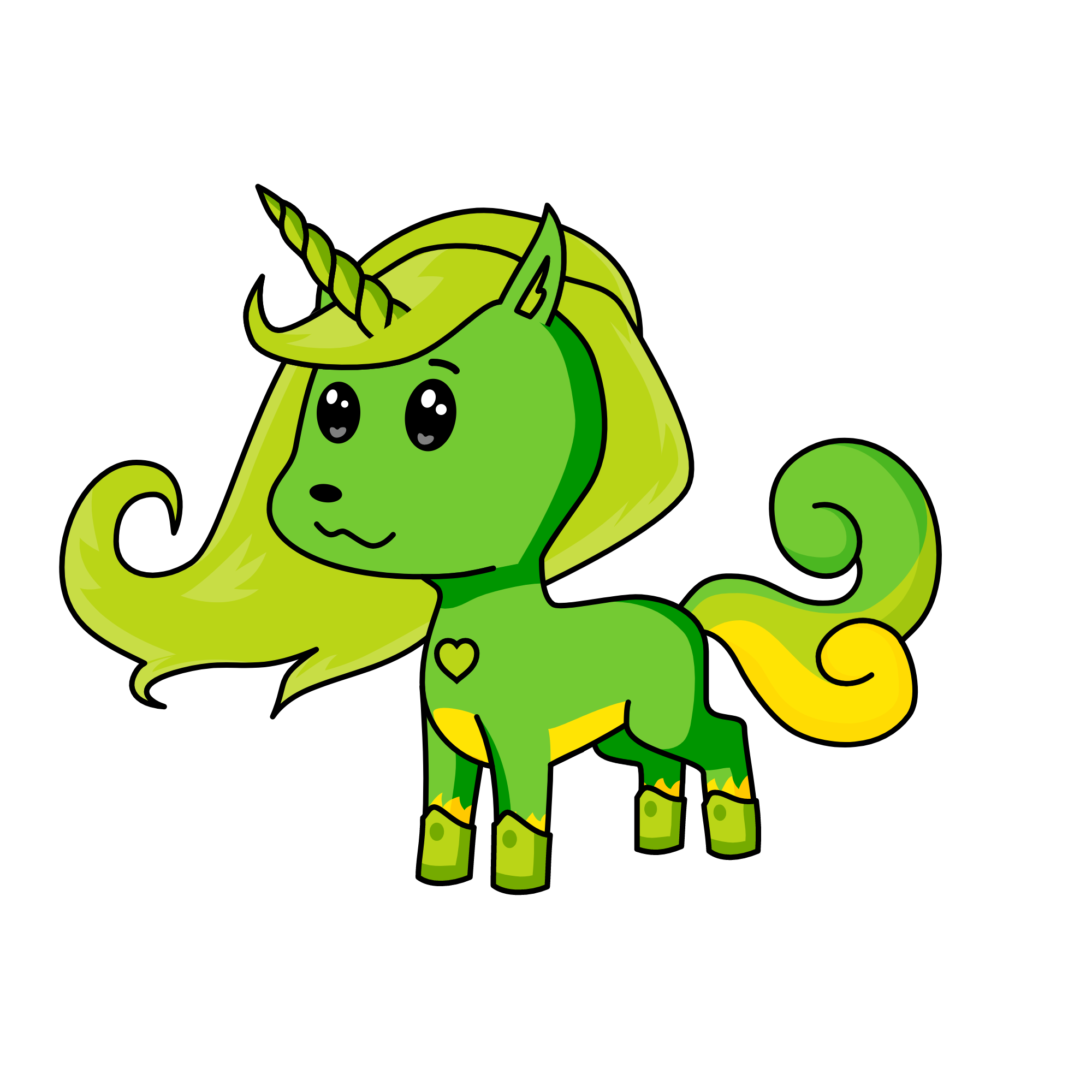 forestfox, the unicorn