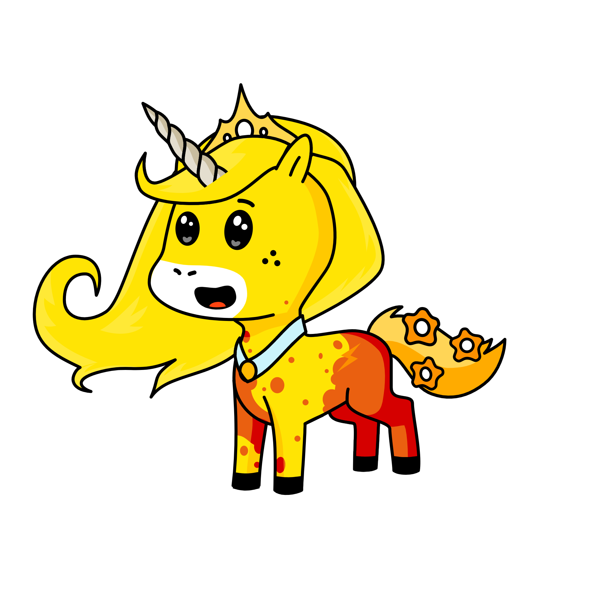 loni queen of the sun, the unicorn
