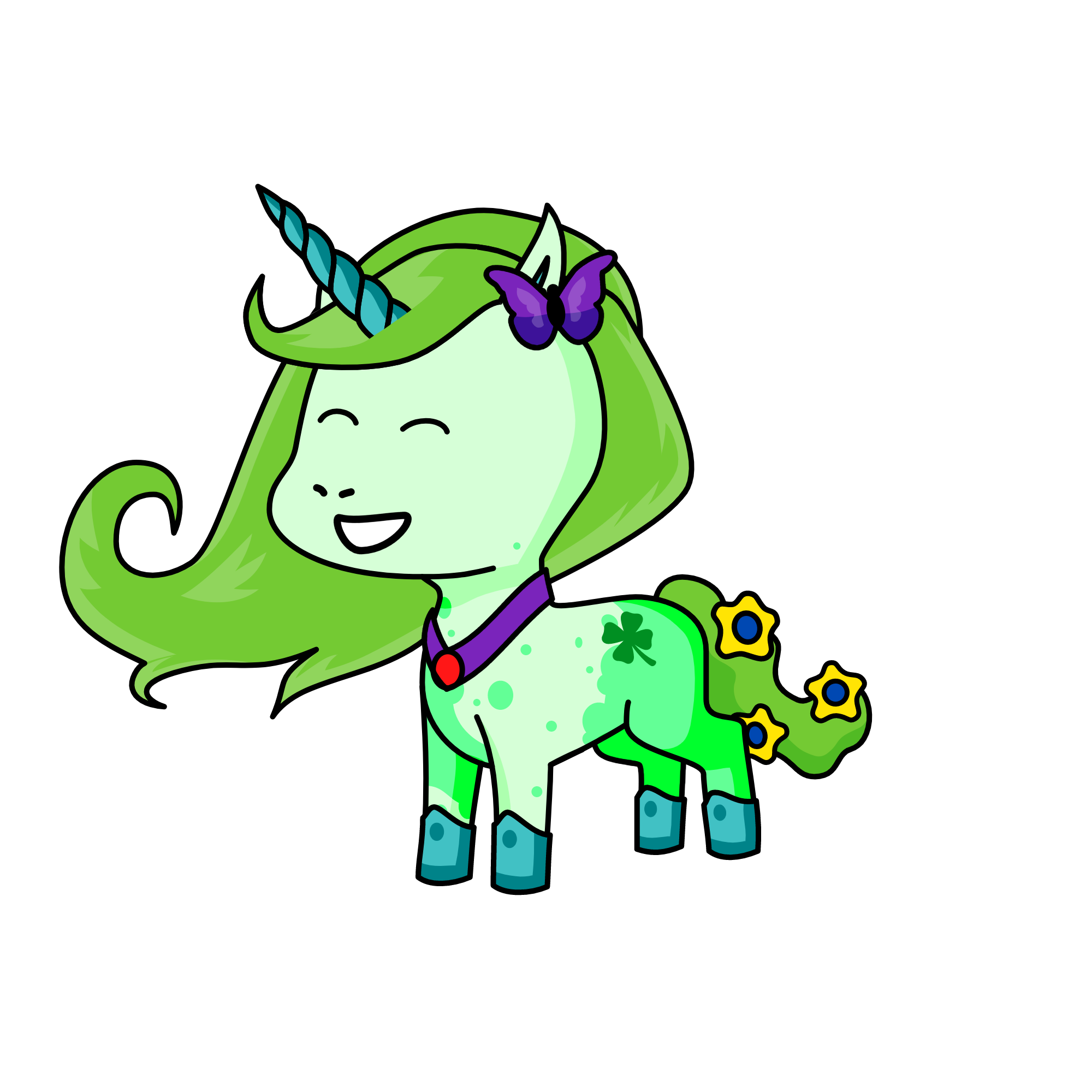 flora, the unicorn