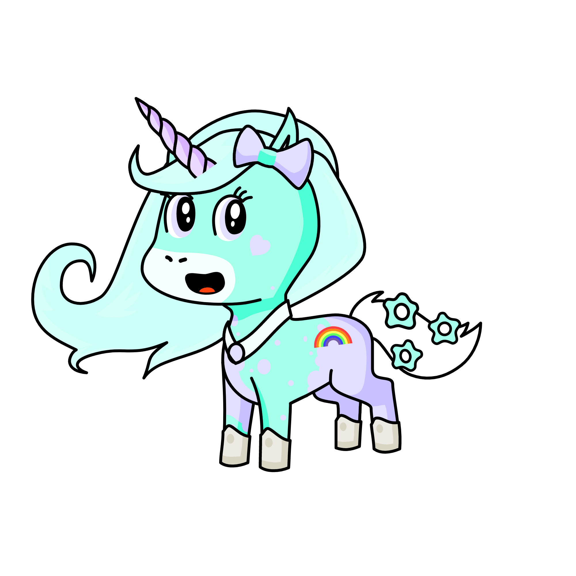 mustuki, the unicorn