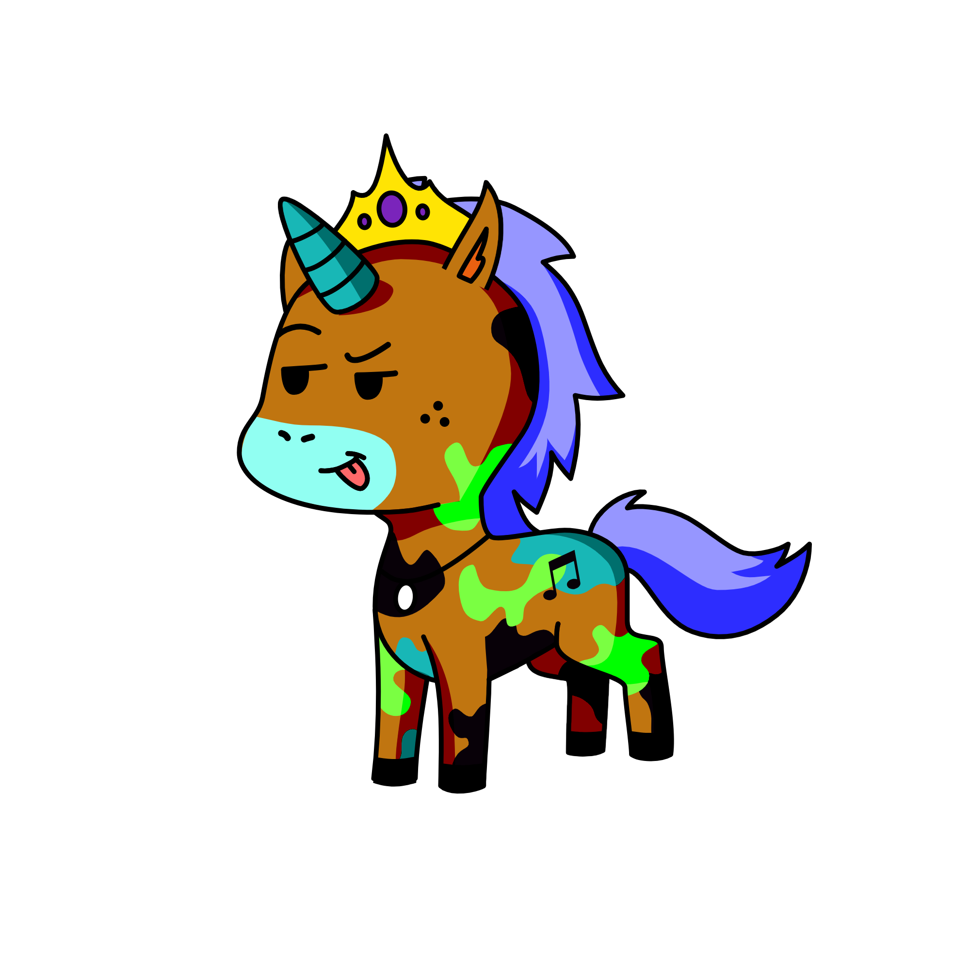 Popcorn , the unicorn