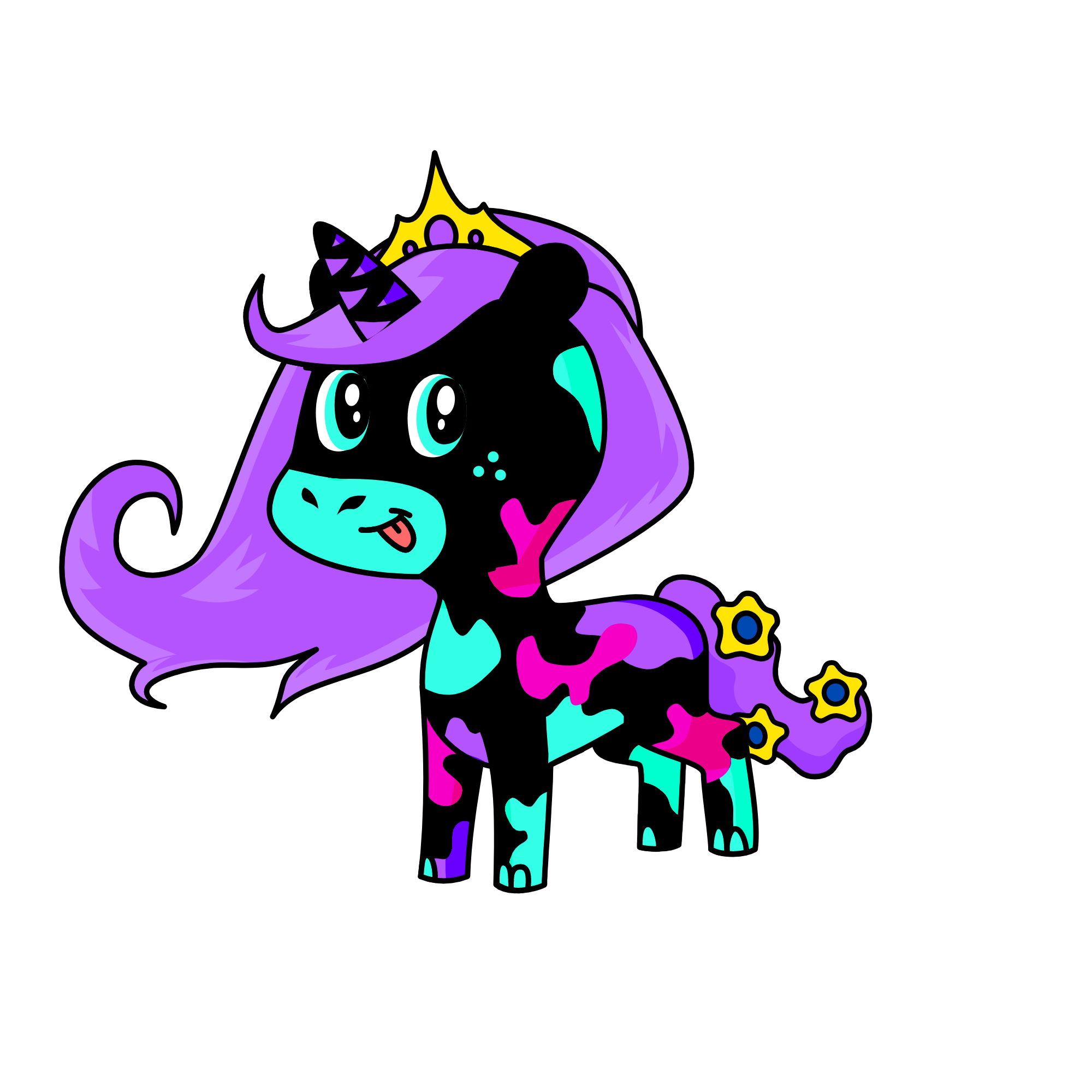 Night Rider, the unicorn