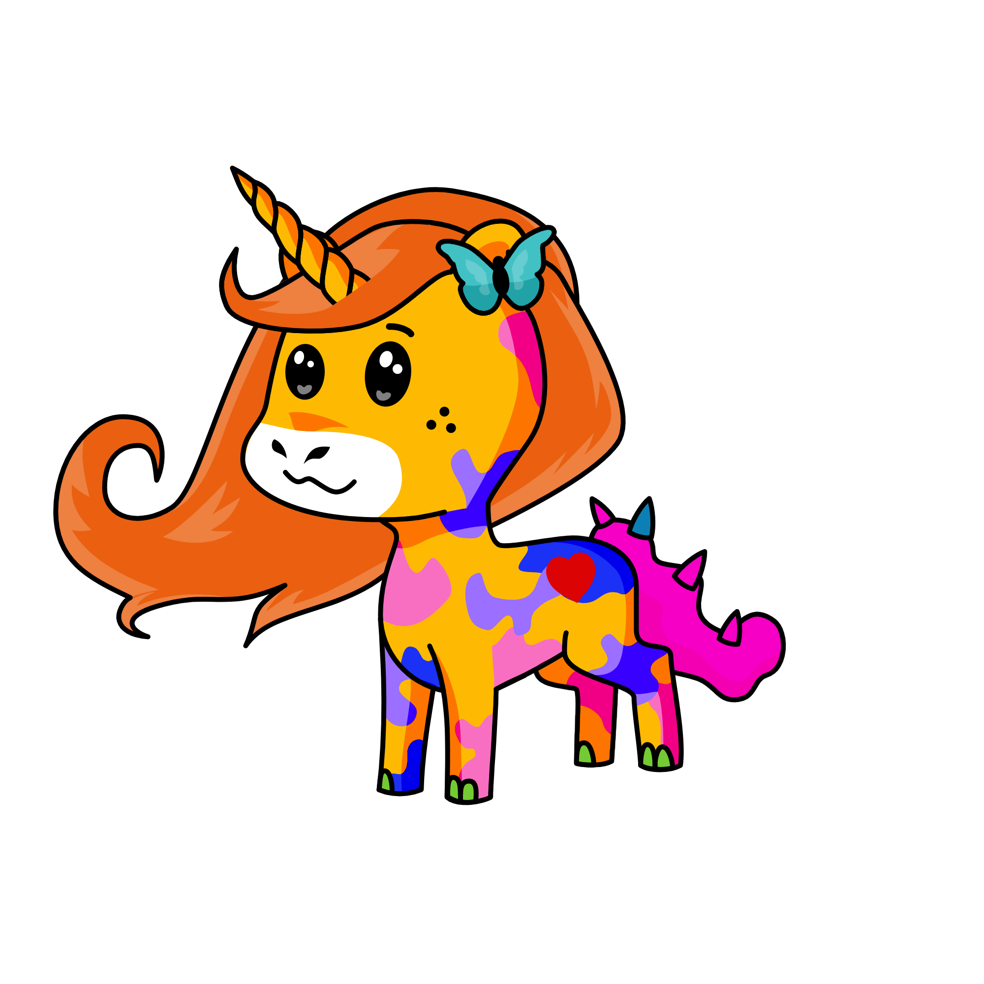 Dasiy, the unicorn
