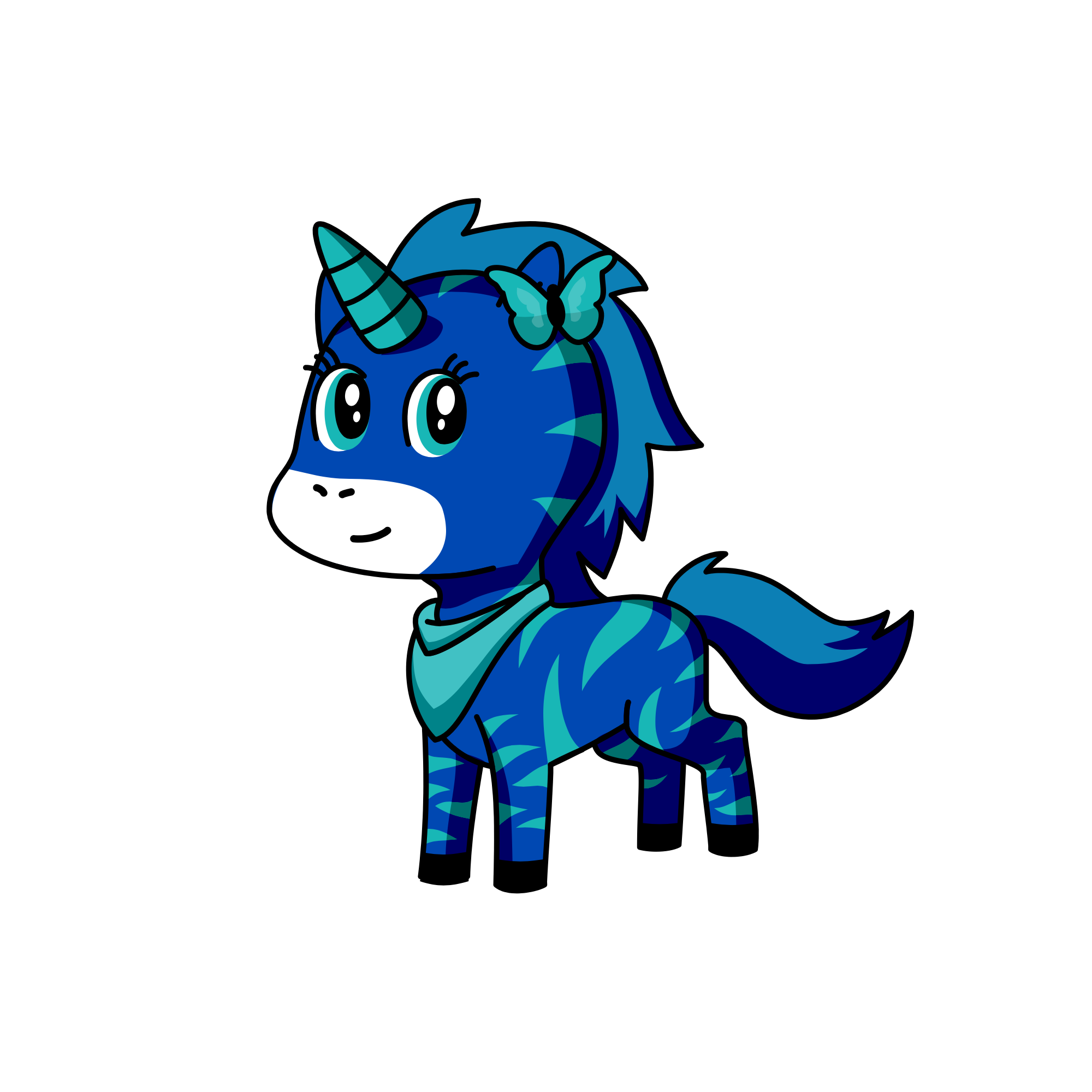 Sky, the unicorn