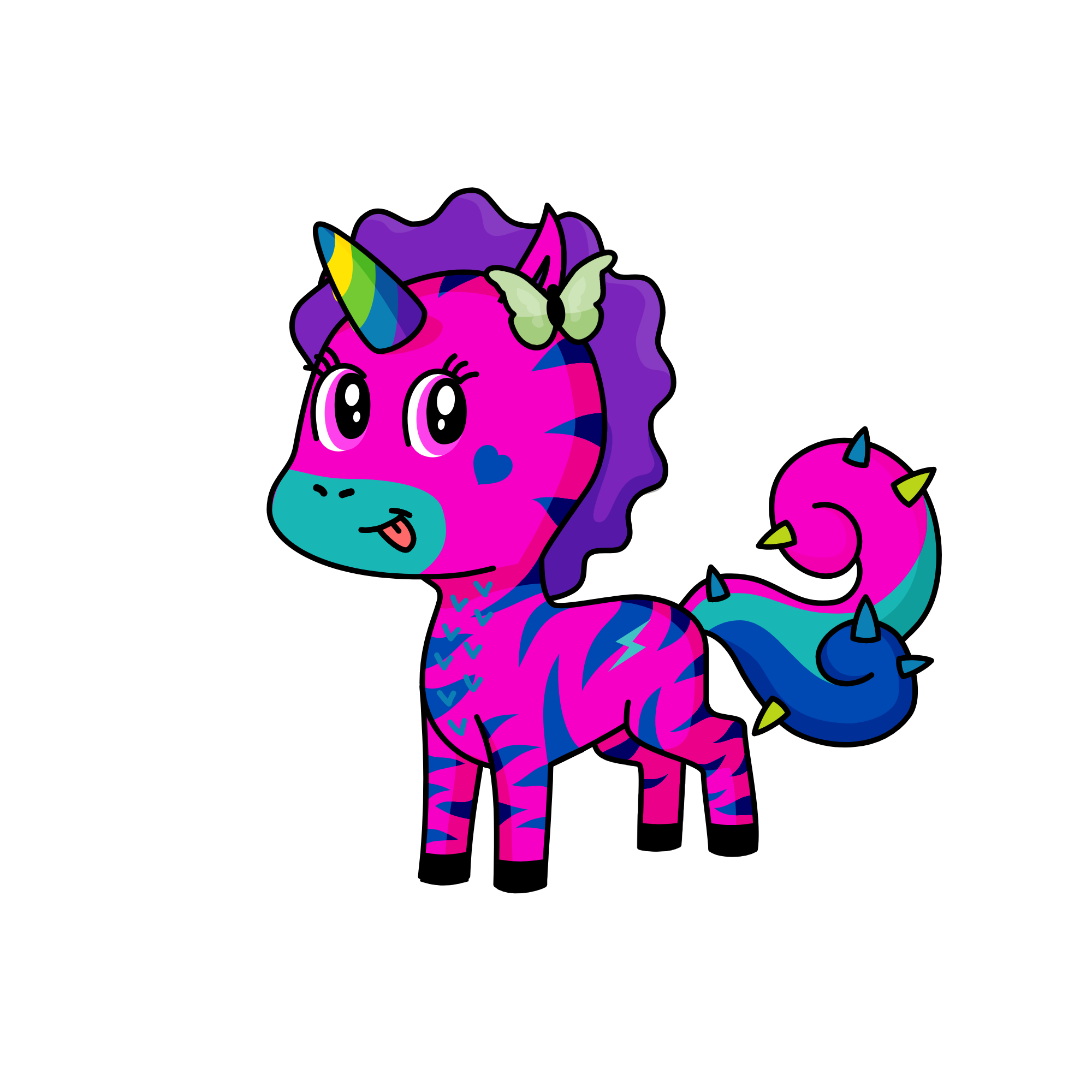 lightening, the unicorn