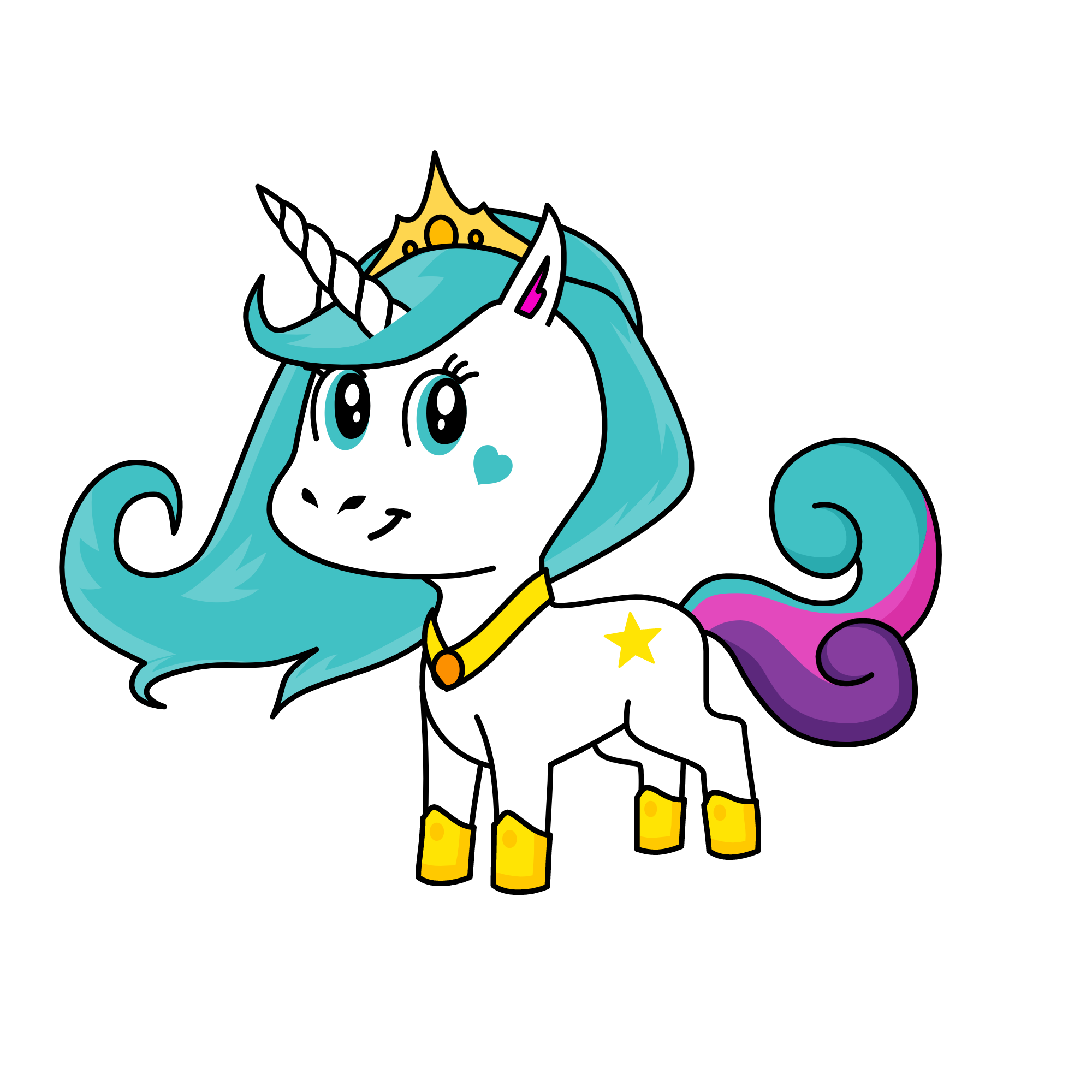 calestia, the unicorn