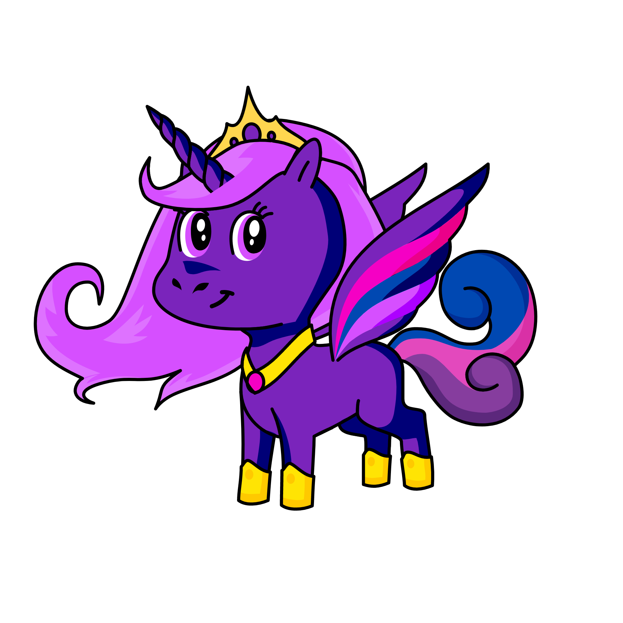 Twilight sparkle, the unicorn