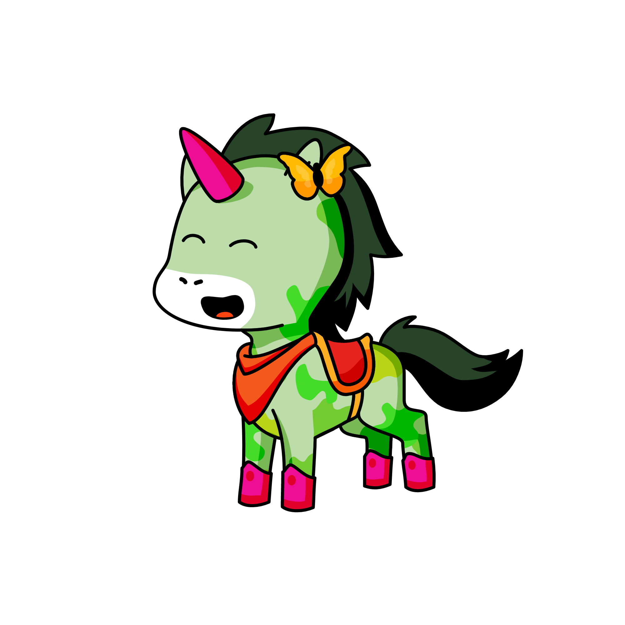 Darby, the unicorn