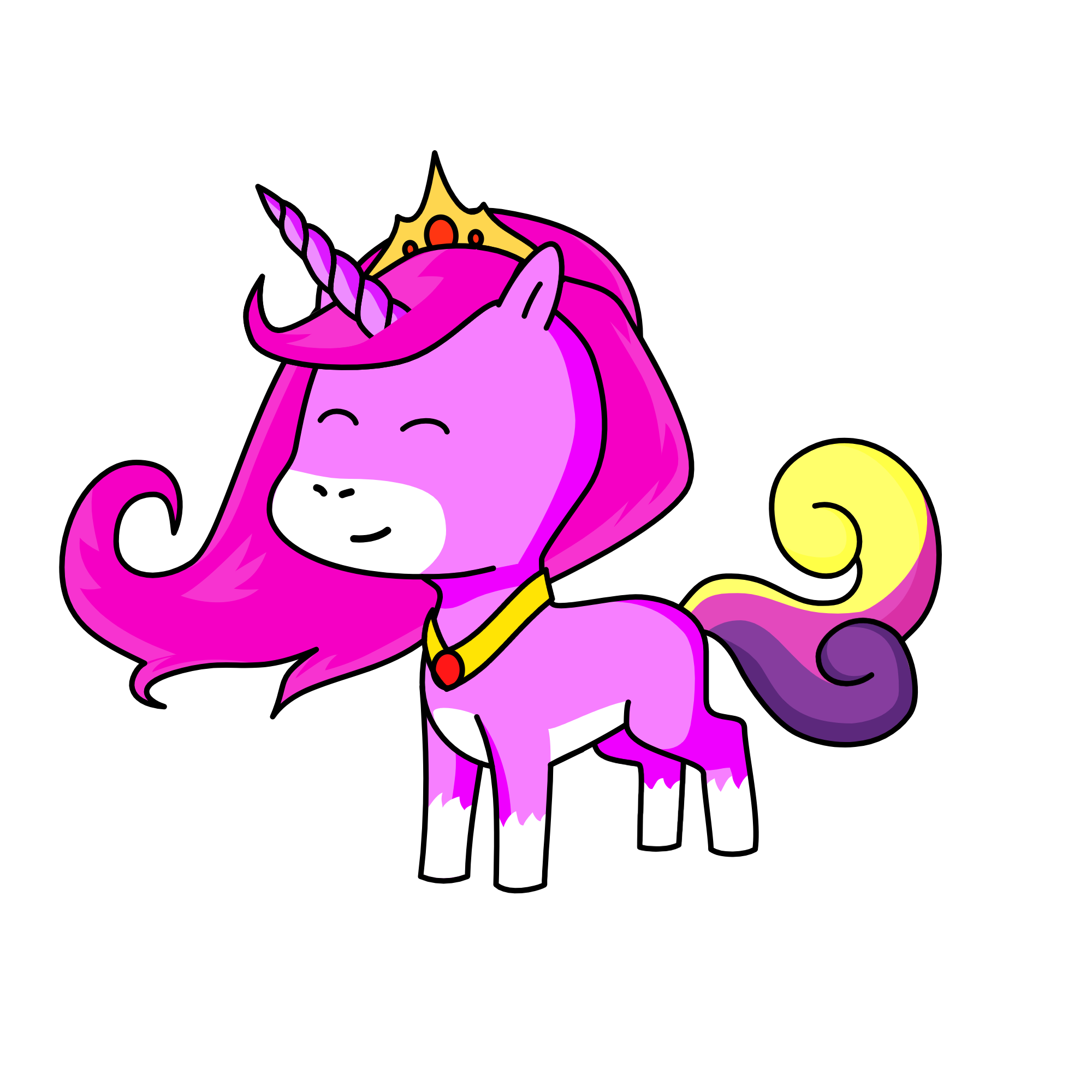 Princes Cadence, the unicorn