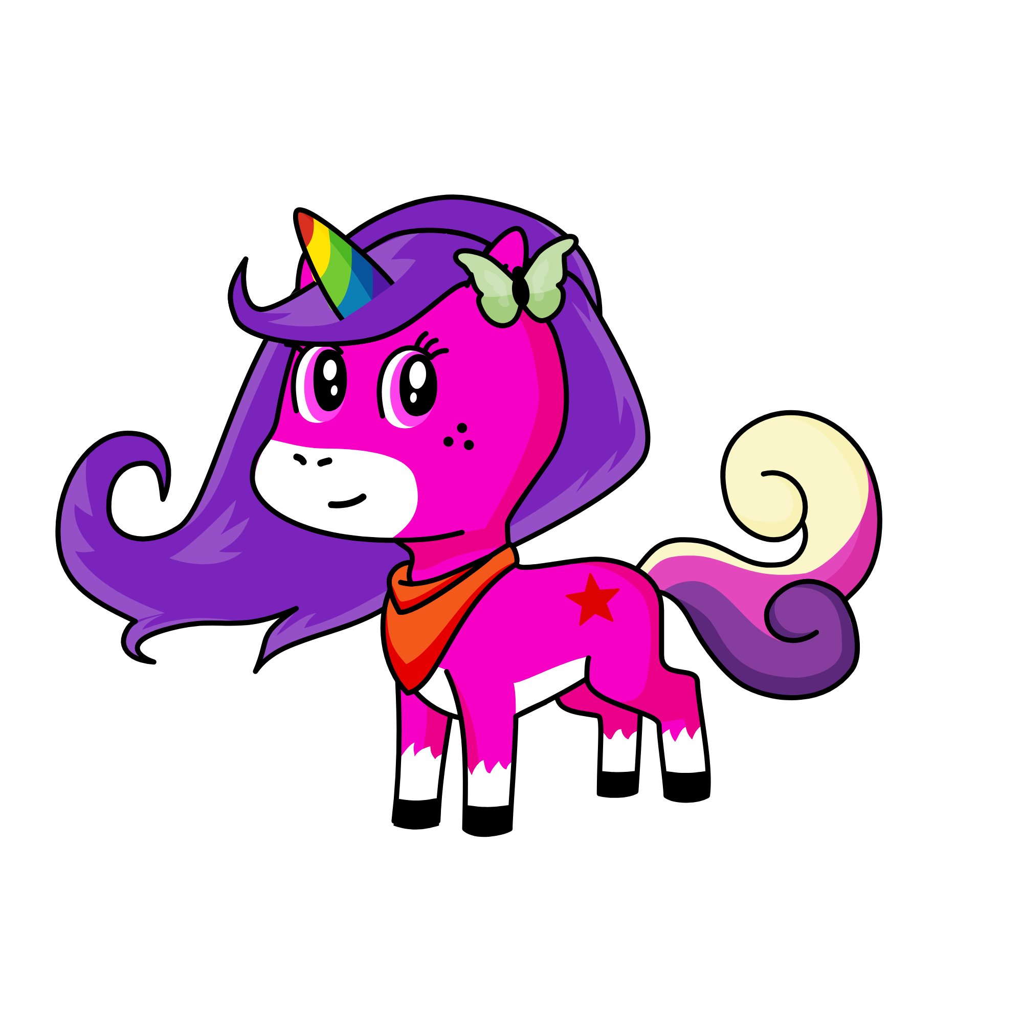 Aple jack, the unicorn