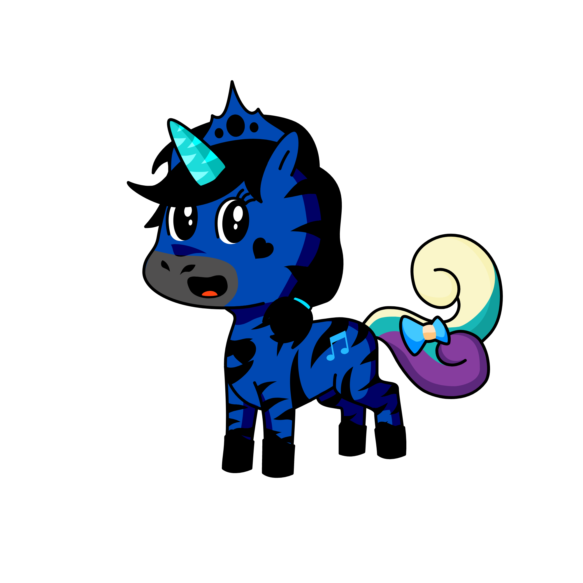 moon girl, the unicorn