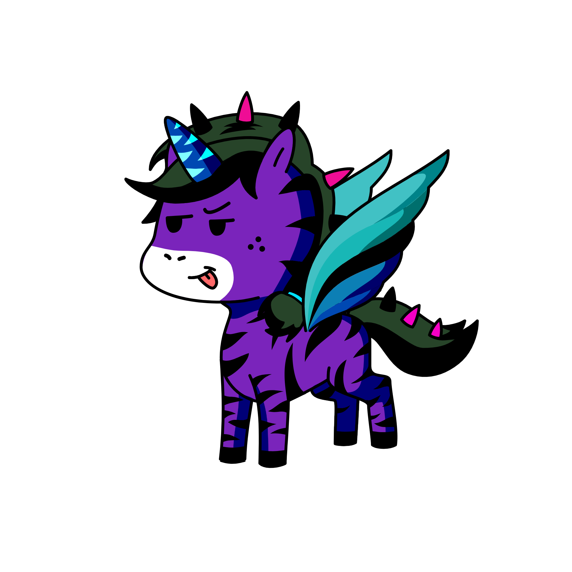 Nightshade, the unicorn