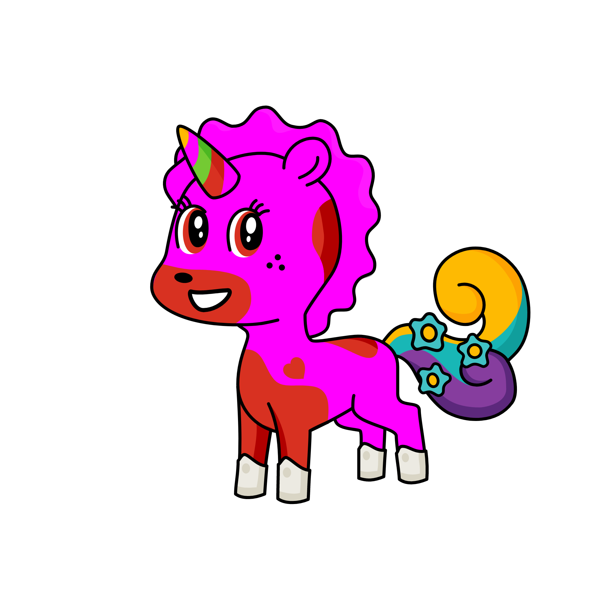 pinkie pie, the unicorn