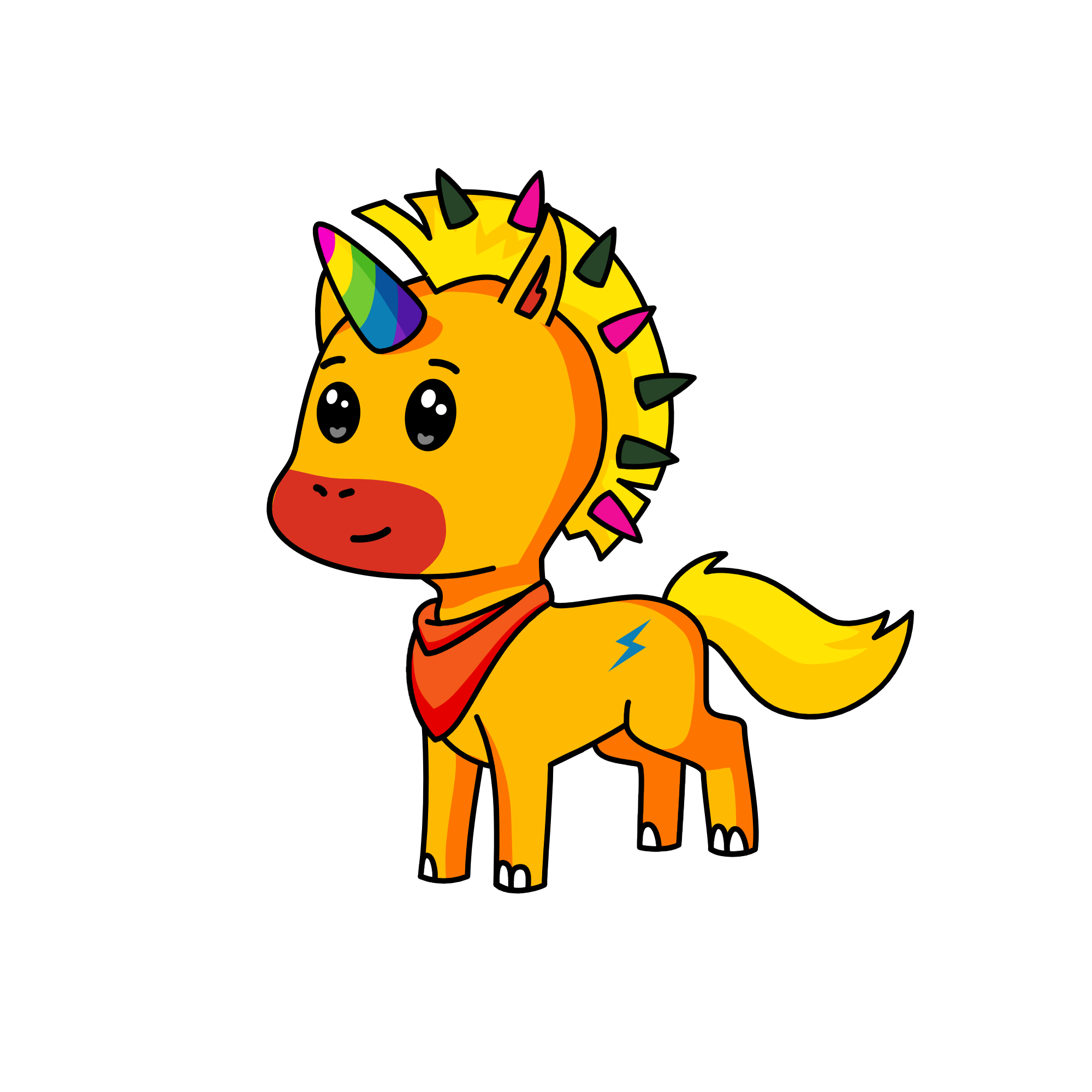 Tiggs, the unicorn