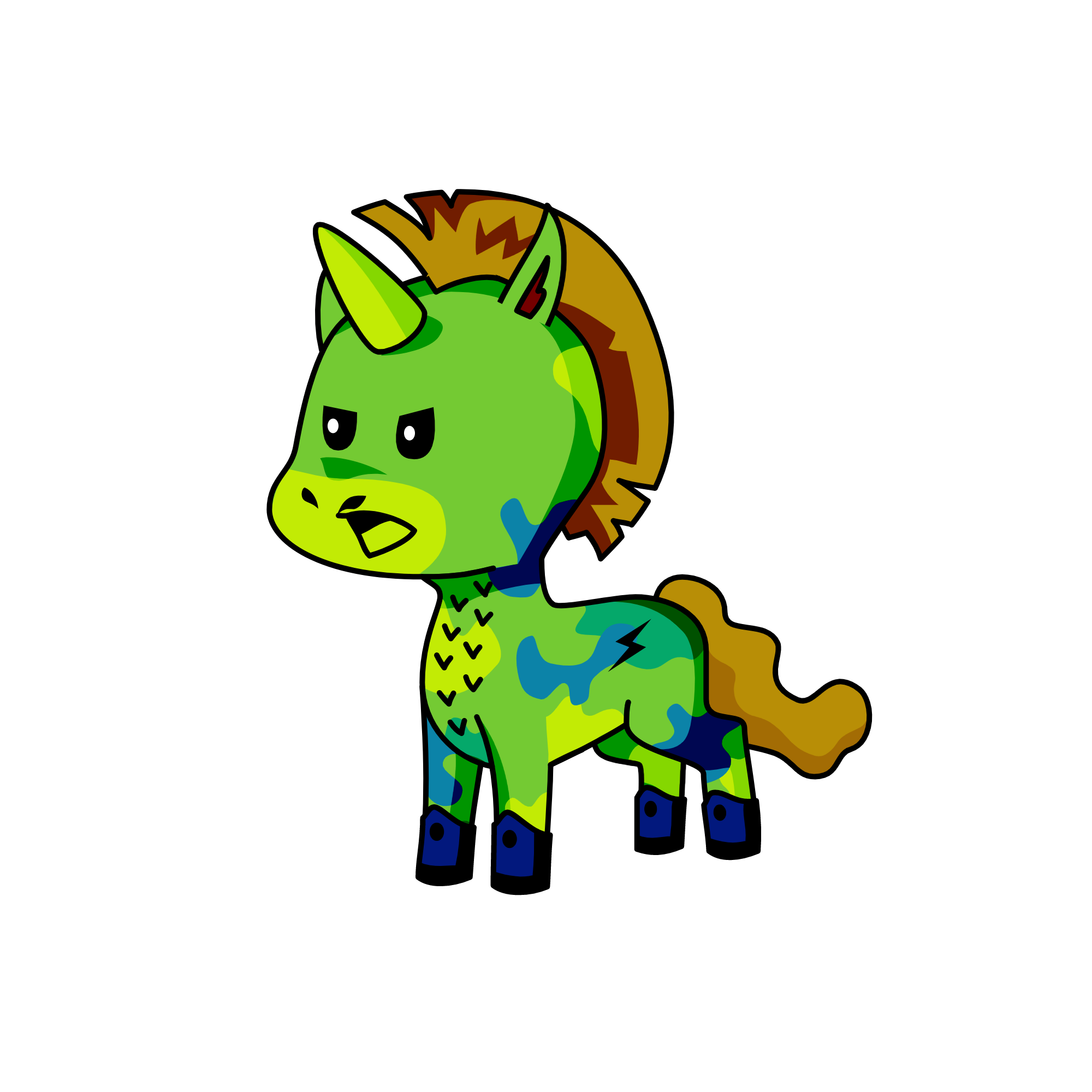 Union-corn, the unicorn