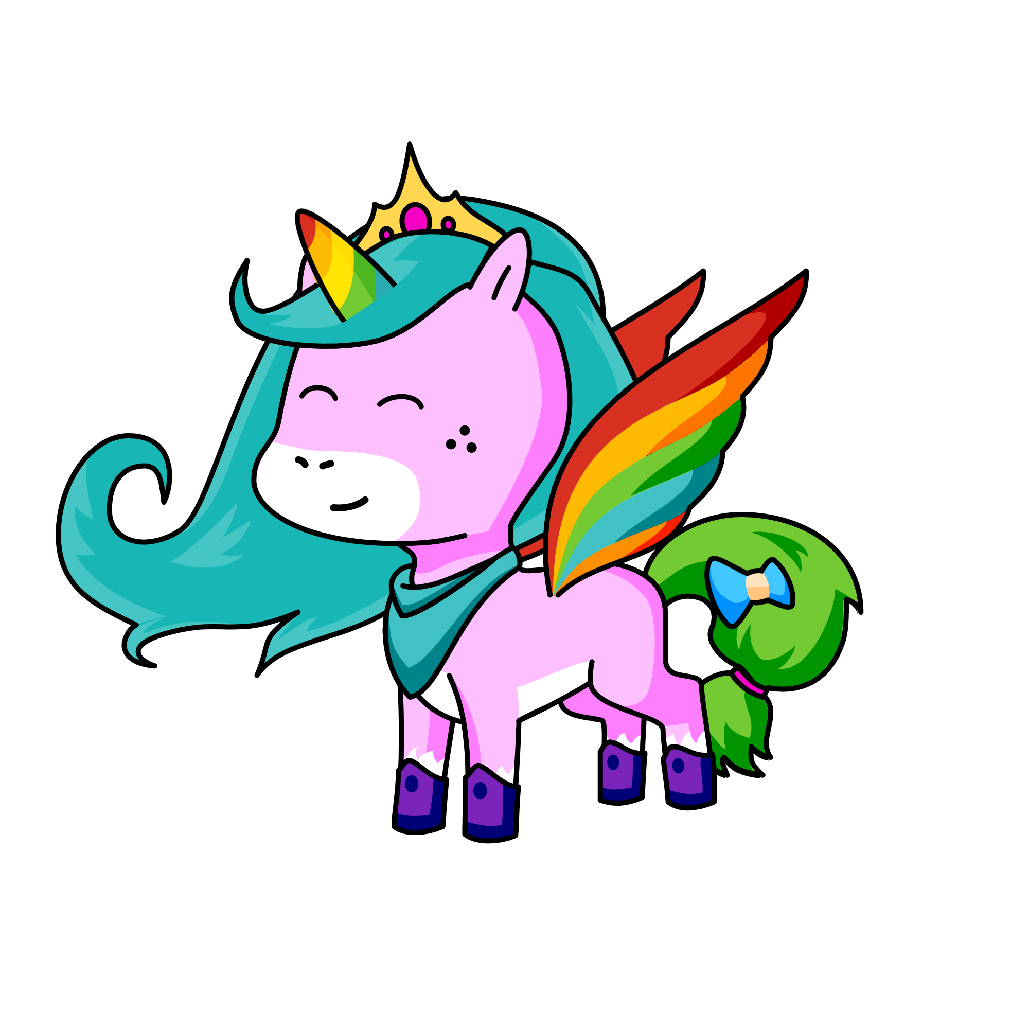 LILY CONIFY, the unicorn