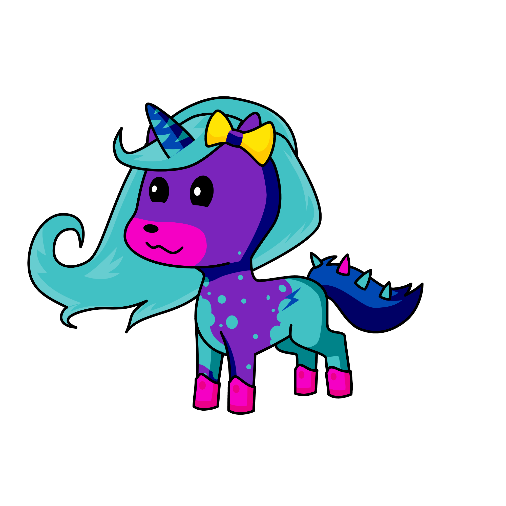 Fweenypants, the unicorn