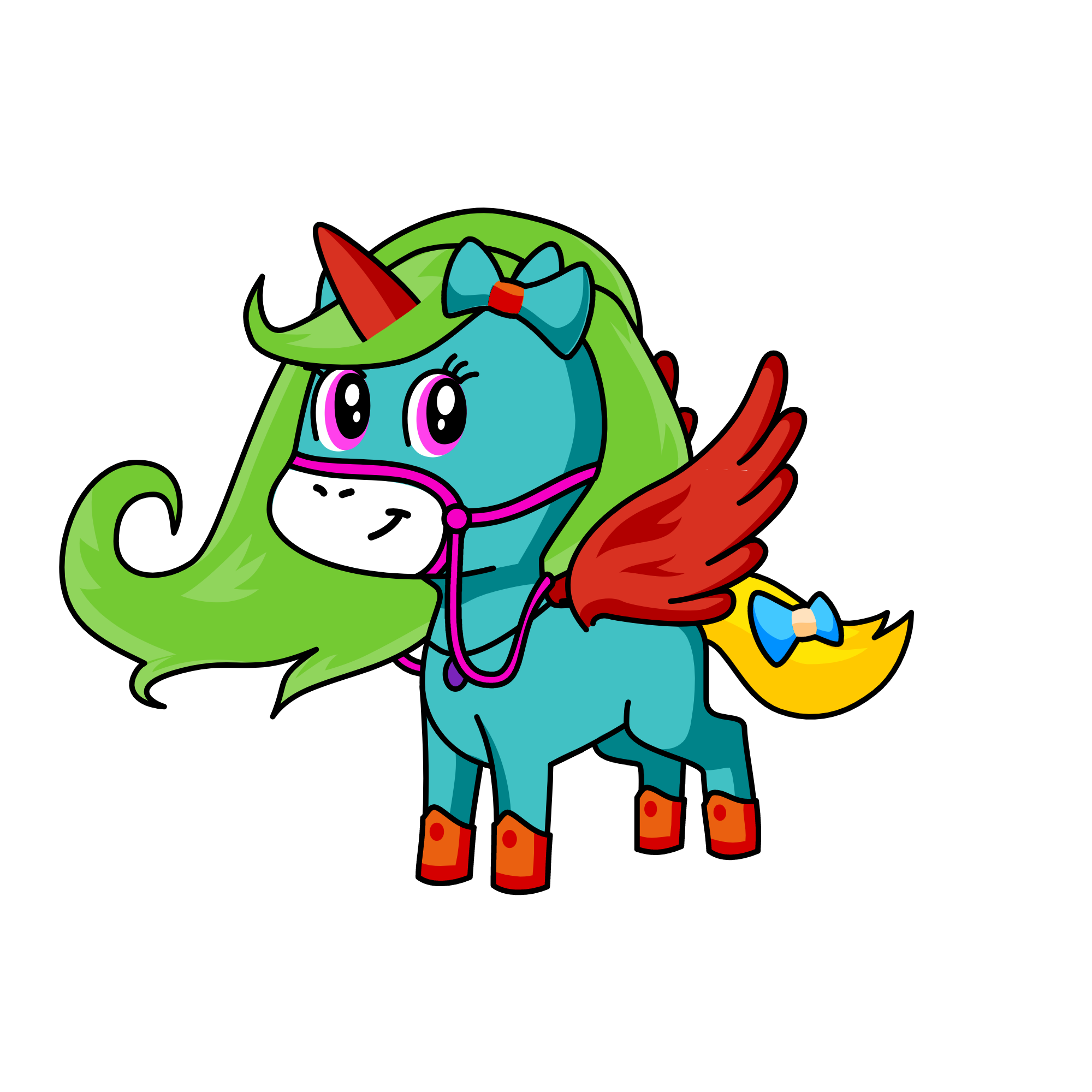 BINSOKI, the unicorn