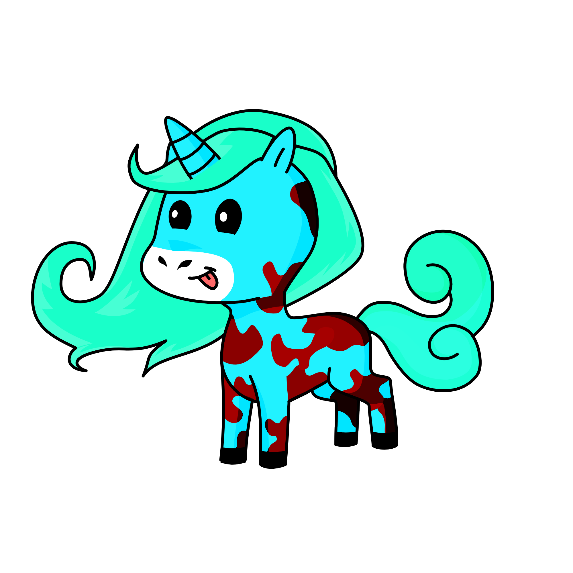 mint, the unicorn
