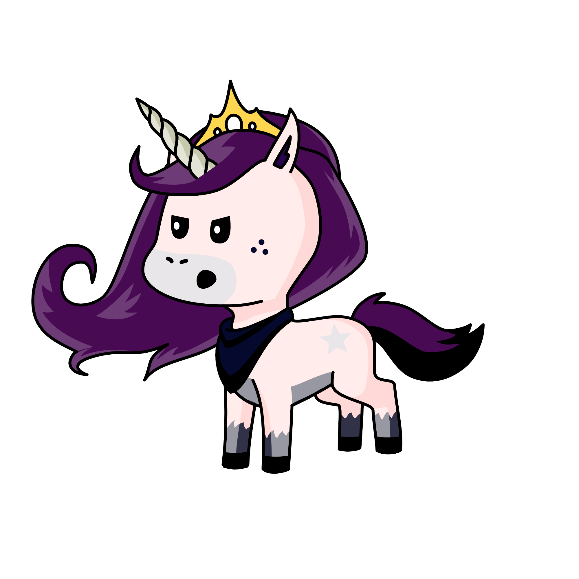 Lunar, the unicorn