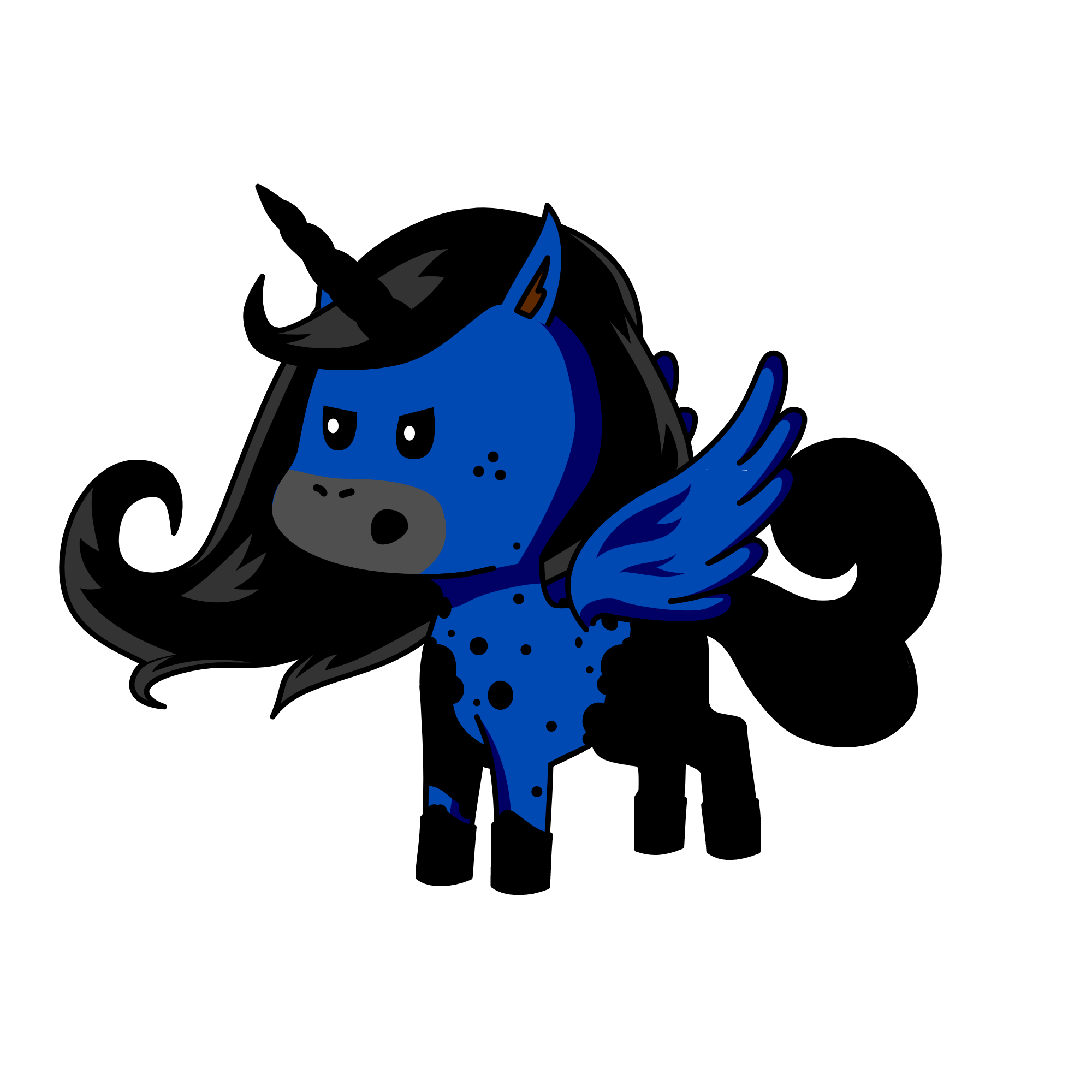 nightmare moon (evil princess luna), the unicorn