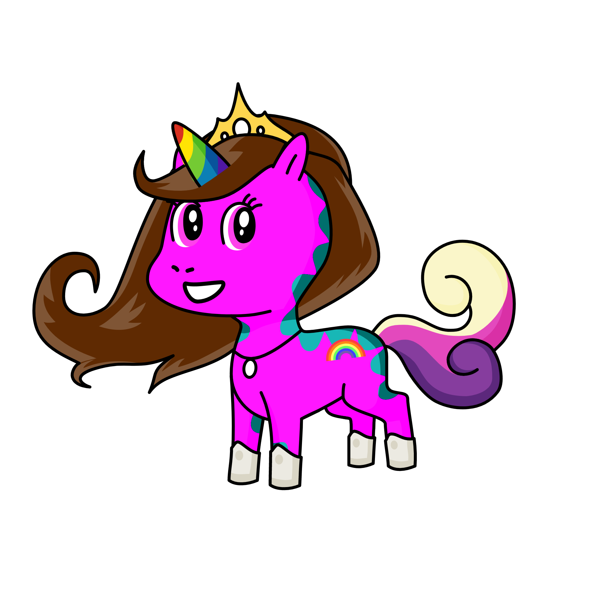 Celestia, the unicorn